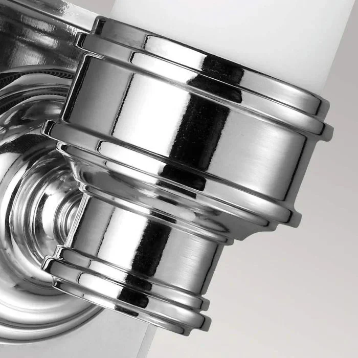 Payne 1 Light Bathroom Wall Light IP44 - Polished Chrome - Image 4