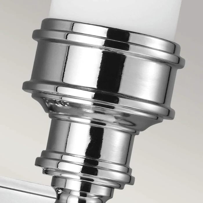 Payne Ornate 1Lt Bathroom Wall Light IP44 - Polished Chrome - Image 3