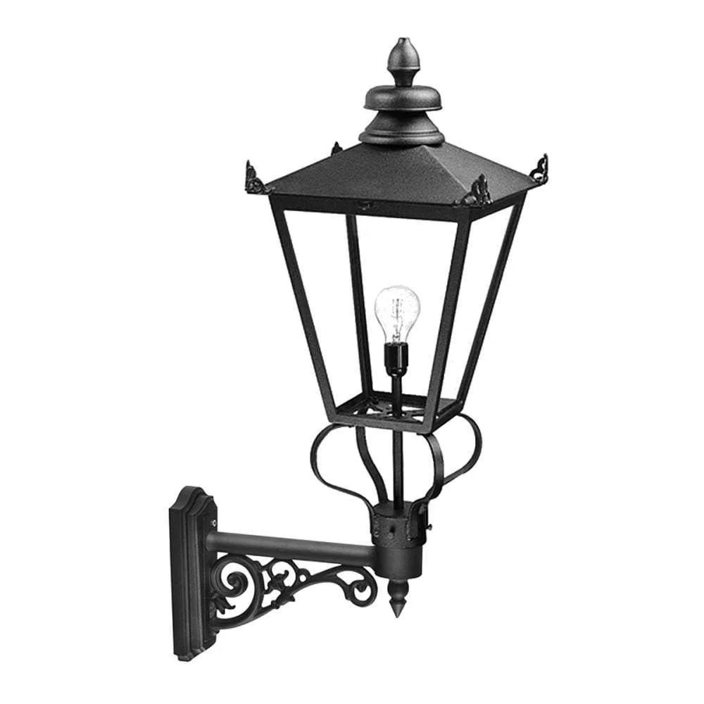 Wilmslow 1 Light Wall Lantern - Black