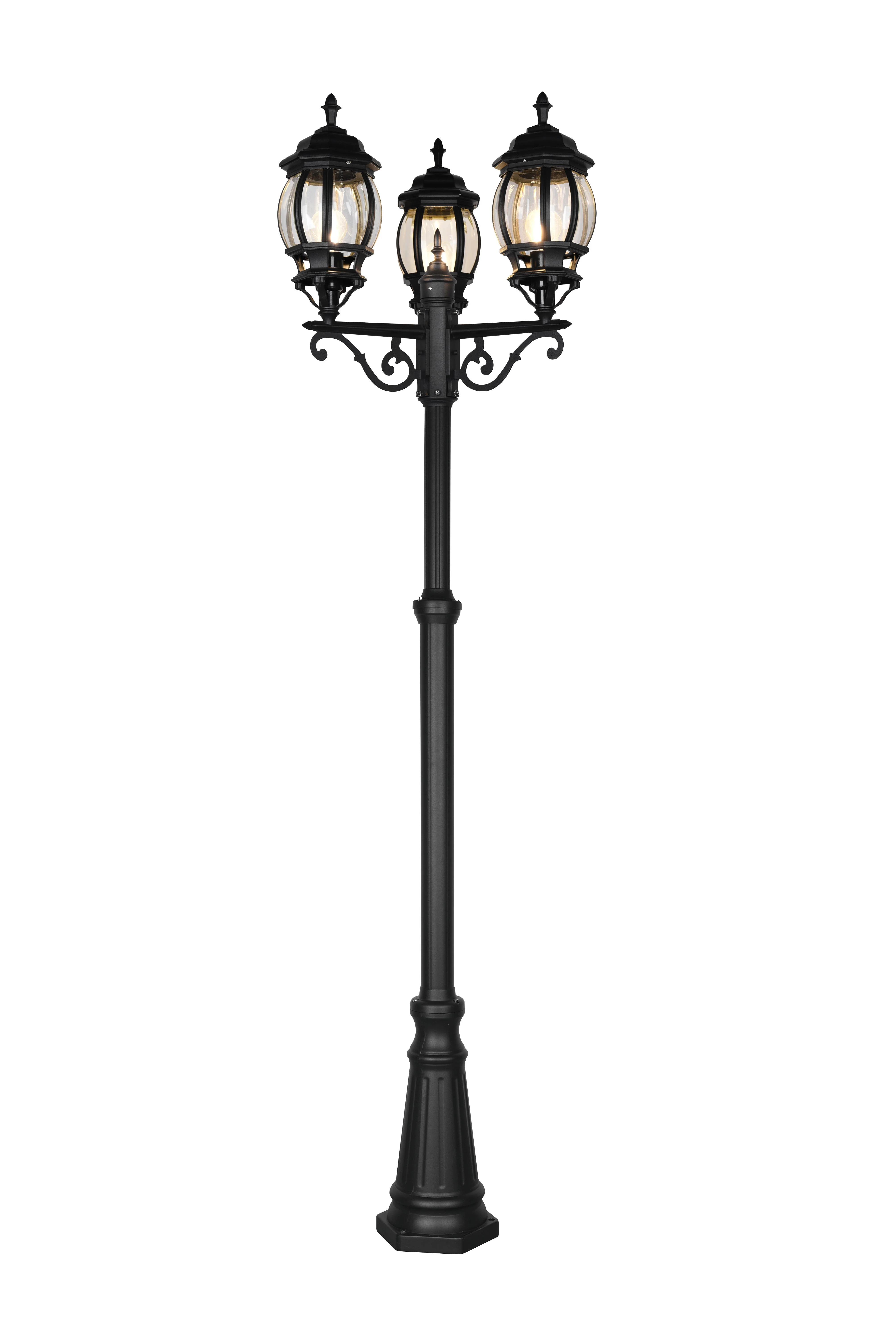 Elvo 1/3Lt Post Light IP23 - Image 2