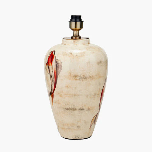 Emerayn Koi Natural Ceramic Table Lamp Base - Image 2