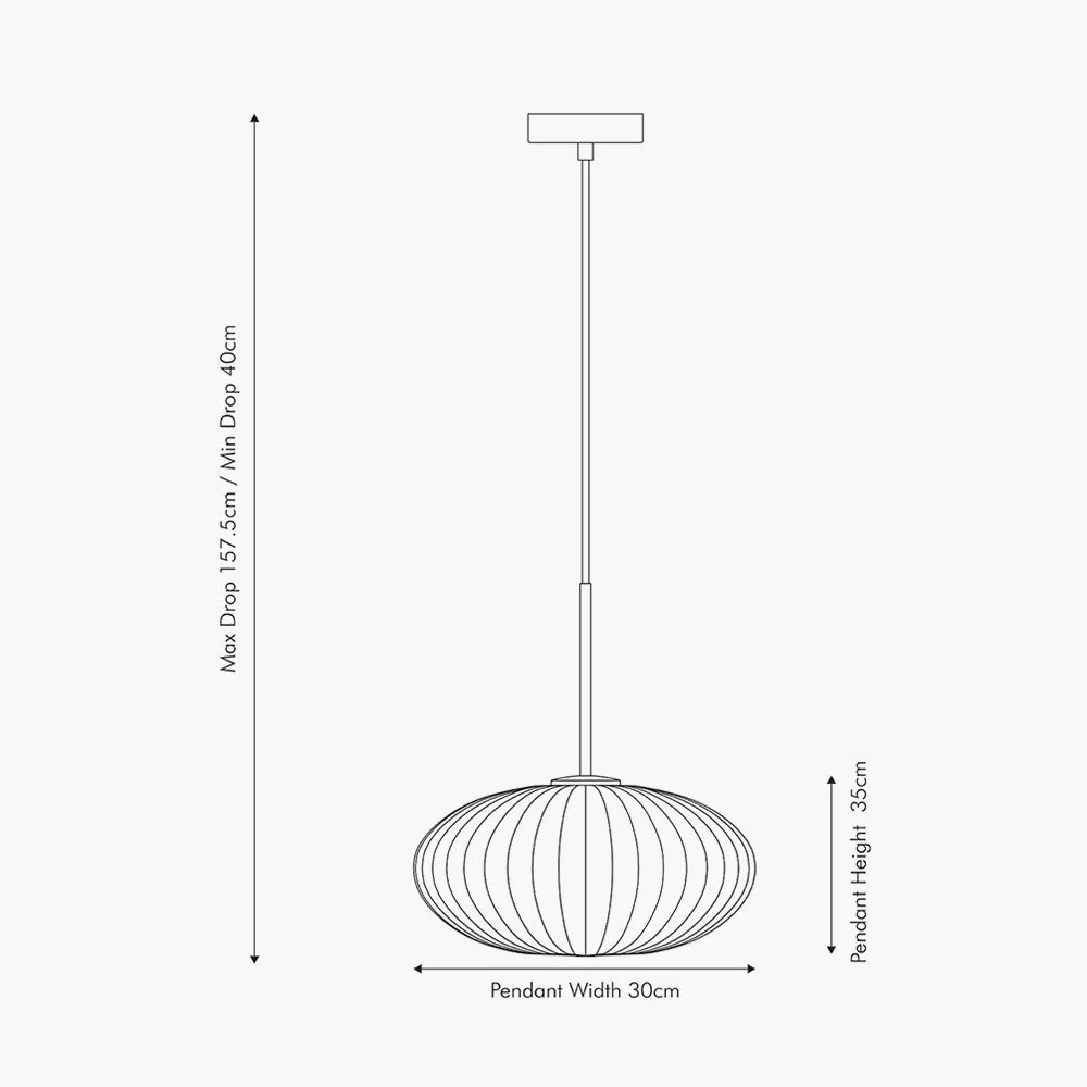 Emilia Oval Pendant - Image 4