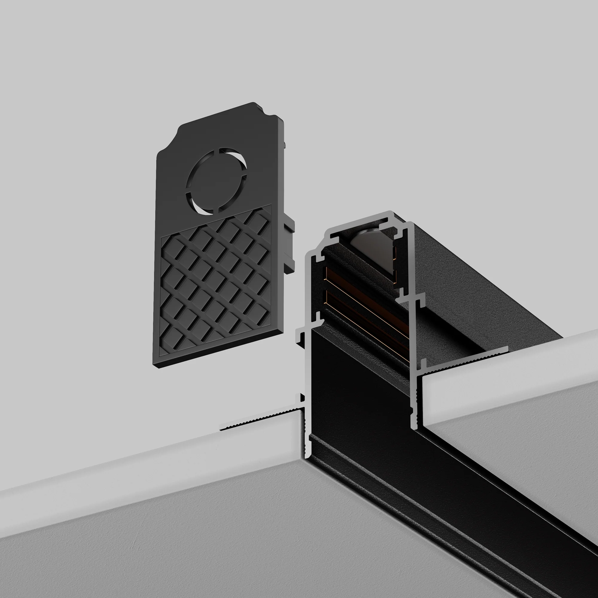 End cap Exility 2 pcs Recessed - Image 3