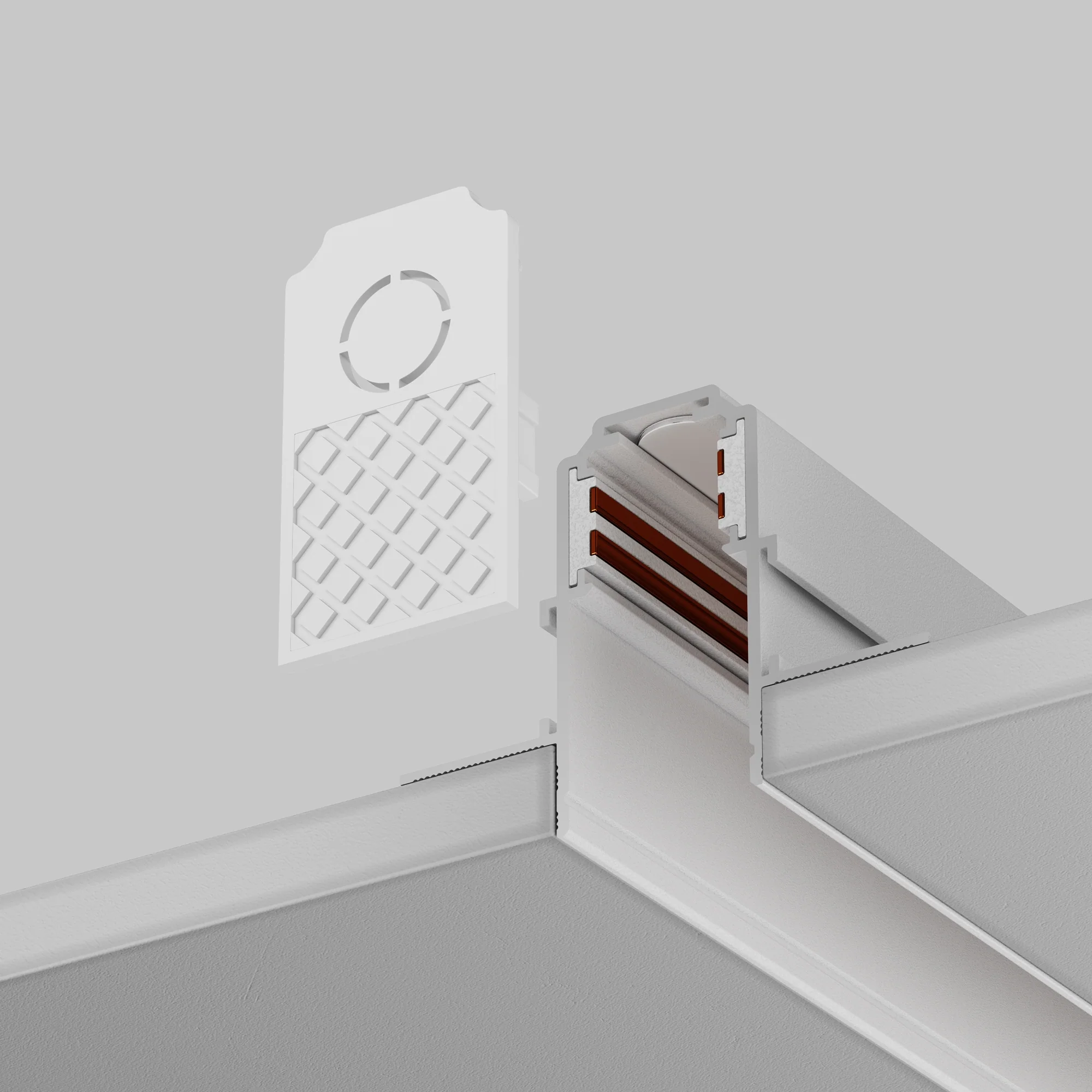 End cap Exility 2 pcs Recessed - Image 7