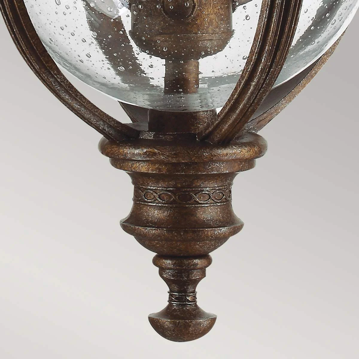 English Bridle 3 Light Large Chain Lantern - Various & Size Finish IP44 E14 - Image 13
