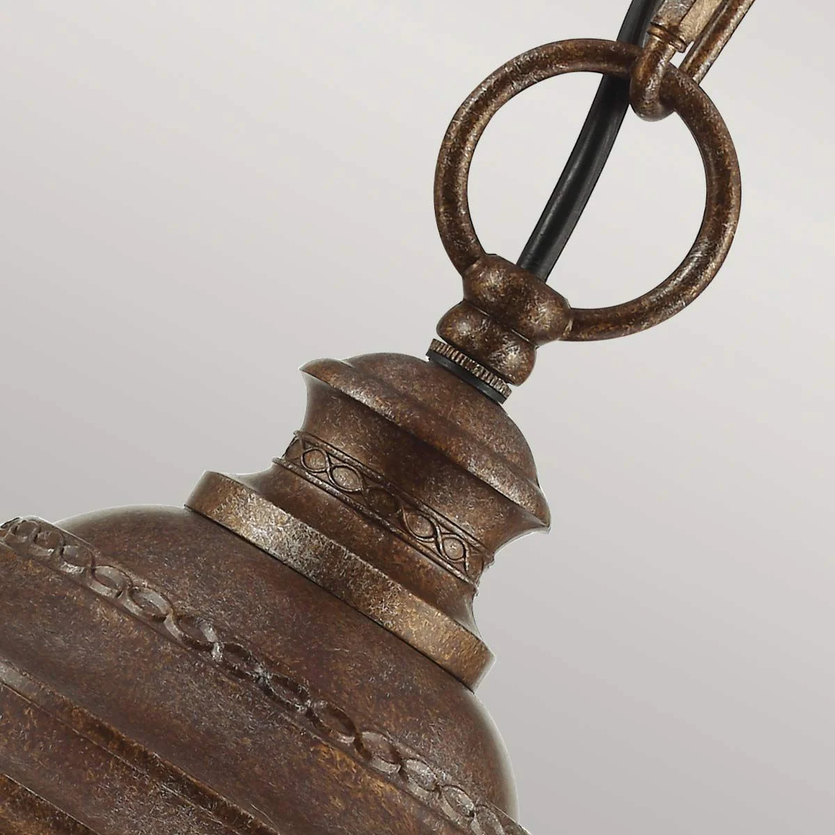 English Bridle 3 Light Large Chain Lantern - Various & Size Finish IP44 E14 - Image 20