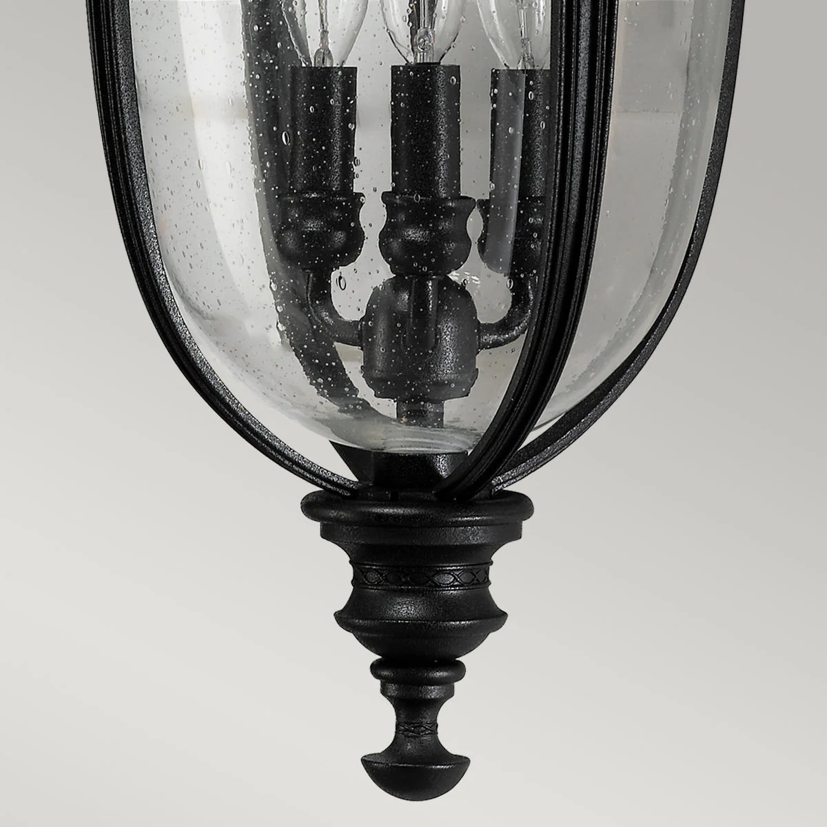 English Bridle Small/Medium/Large Wall Lantern - Black/British Bronze Finish - Image 17