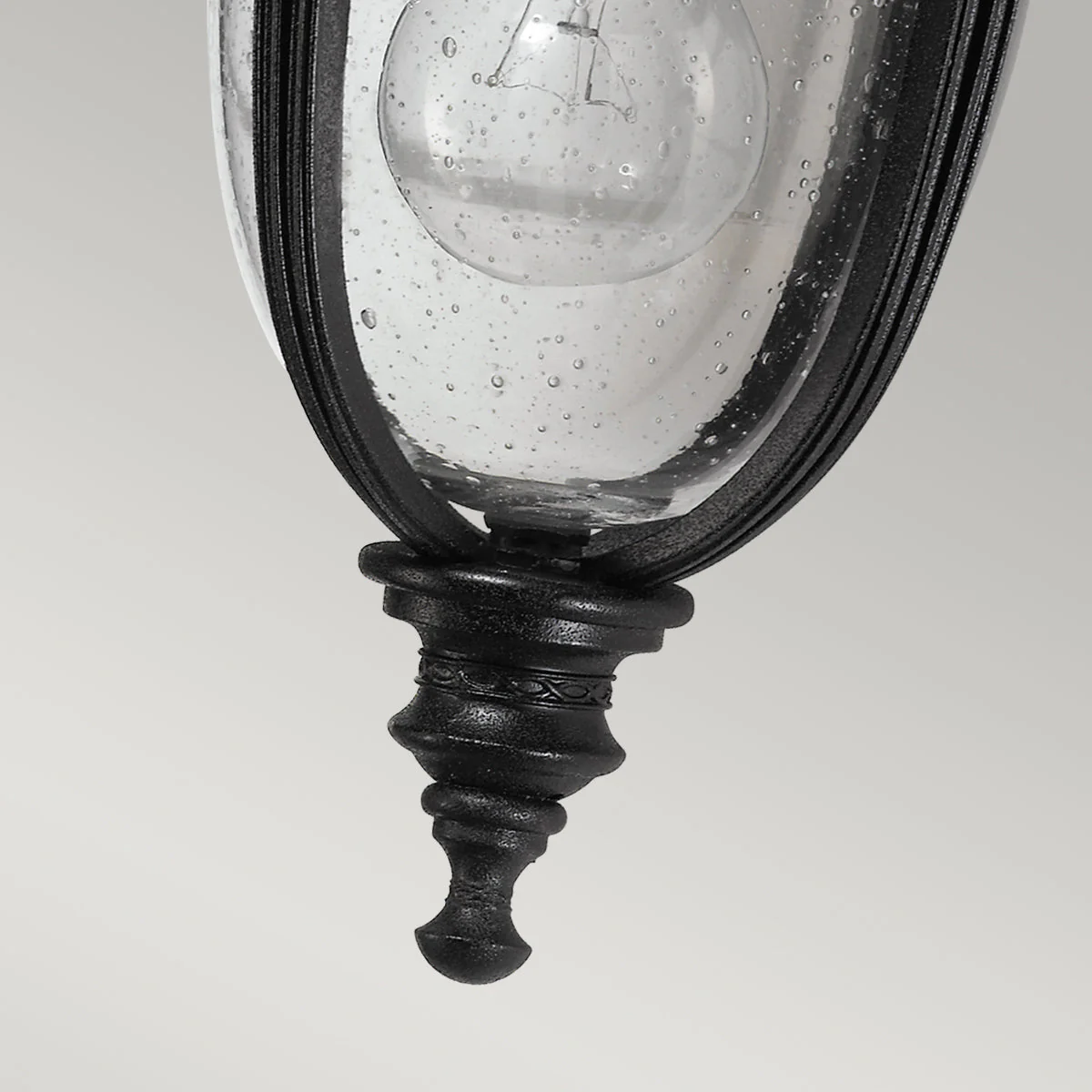 English Bridle Small/Medium/Large Wall Lantern - Black/British Bronze Finish - Image 4