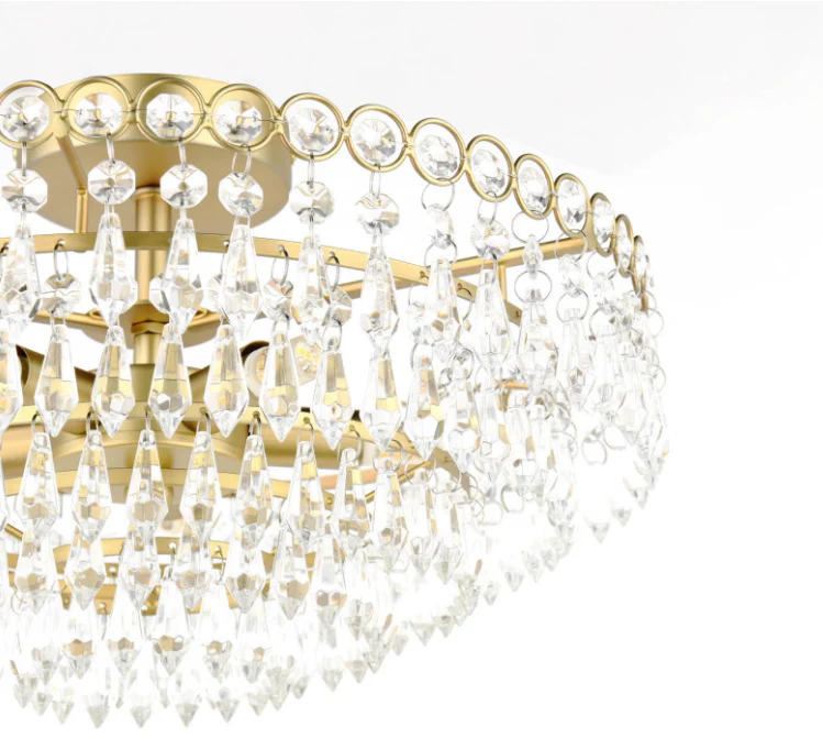 Enid 5lt Semi Flush - Various Finishes - Image 5