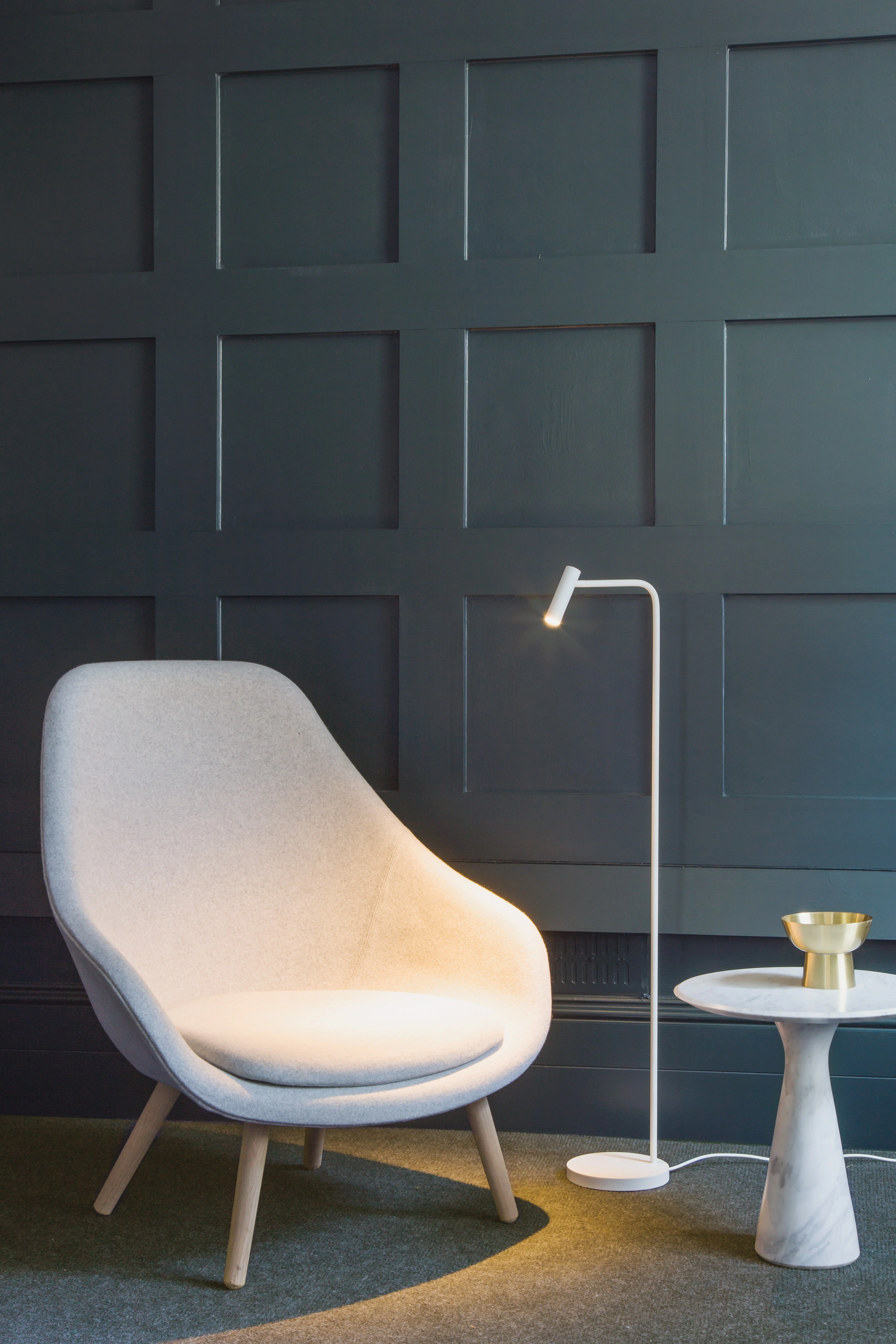 Enna LED Floor Lamp - Various Finishes - Image 3