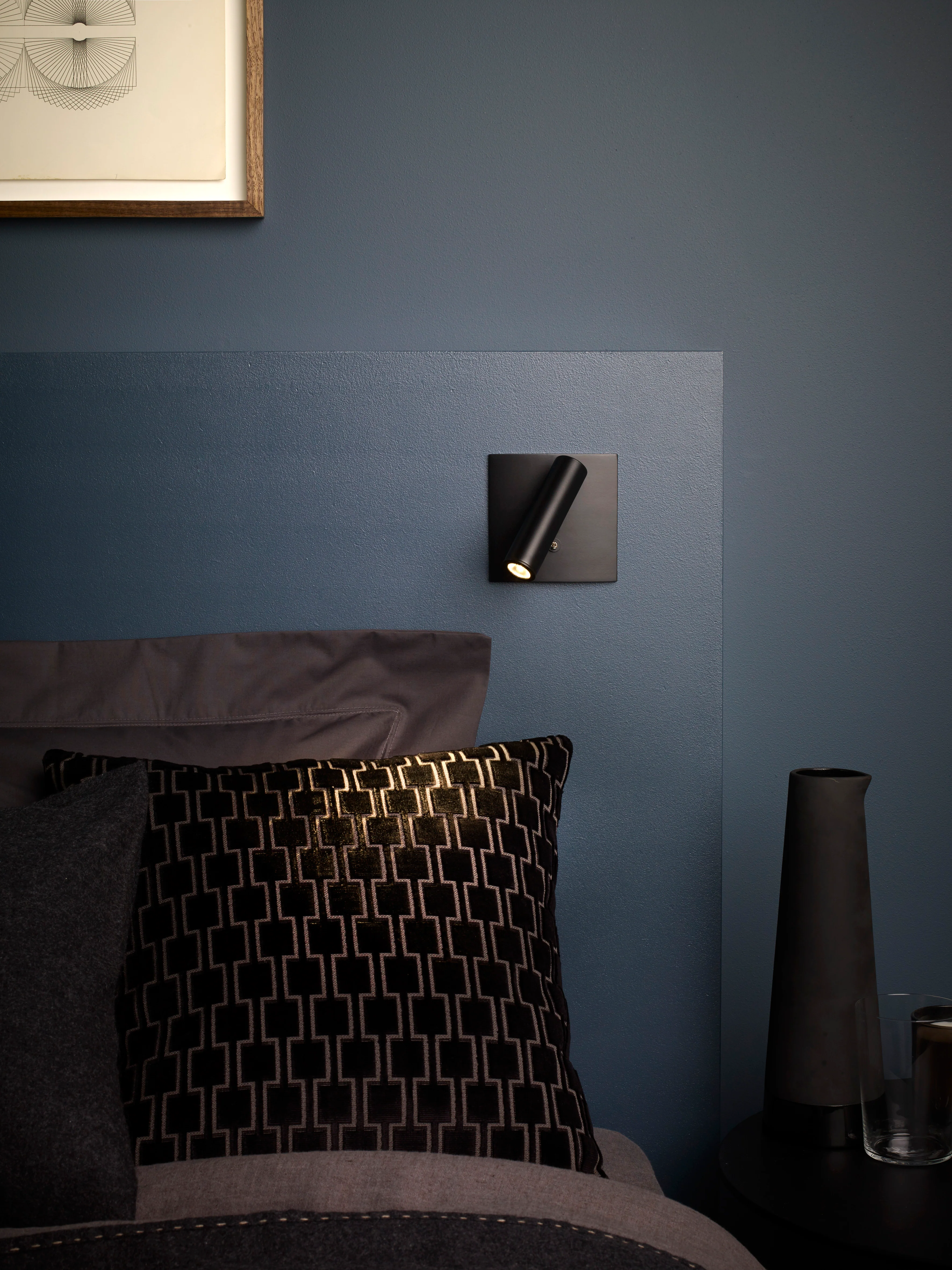 Enna Recess/ Square Switched LED Reading Light- Various Finishes - Image 18
