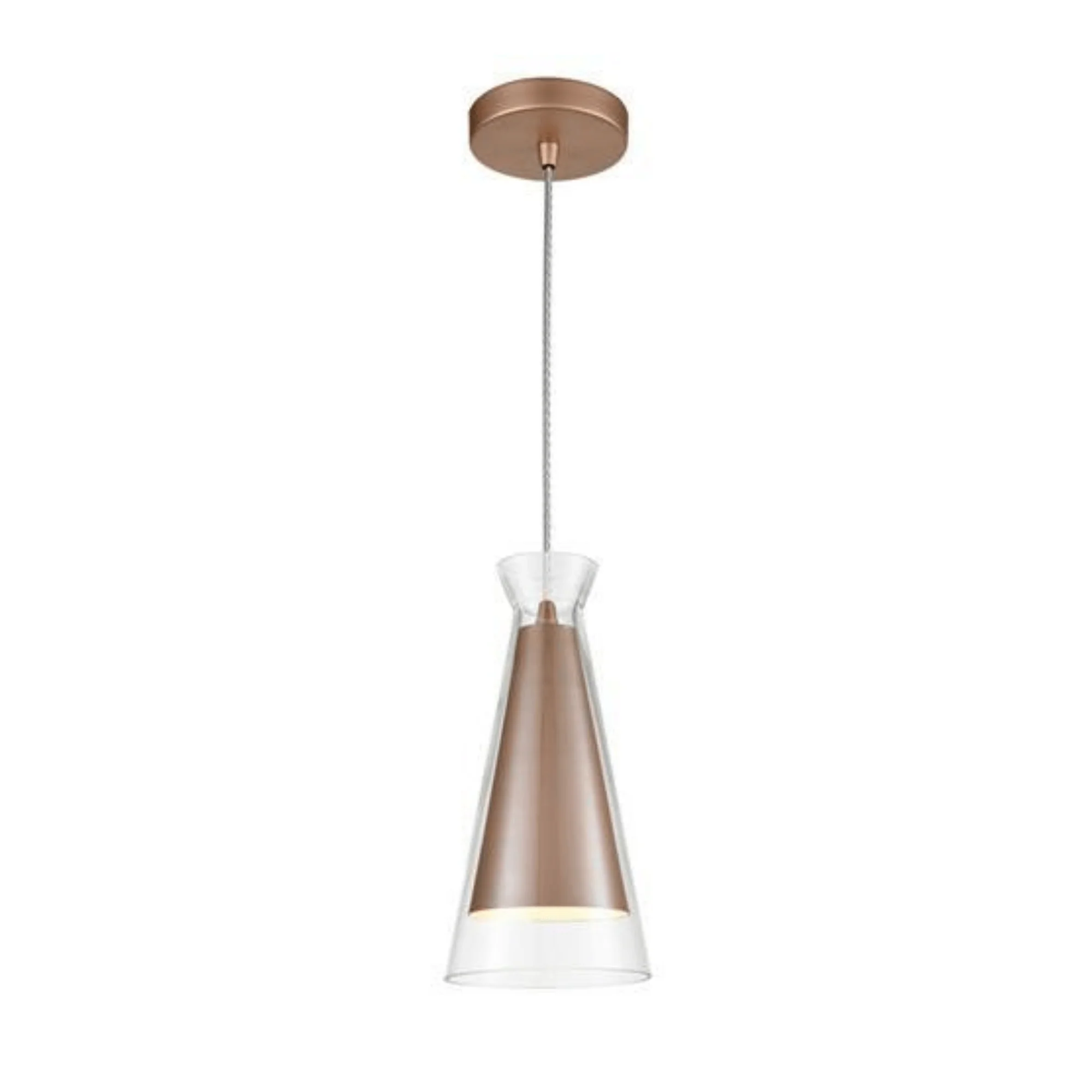 Enya Pendant - Satin Nickel/Gold/Rose Gold - Image 3
