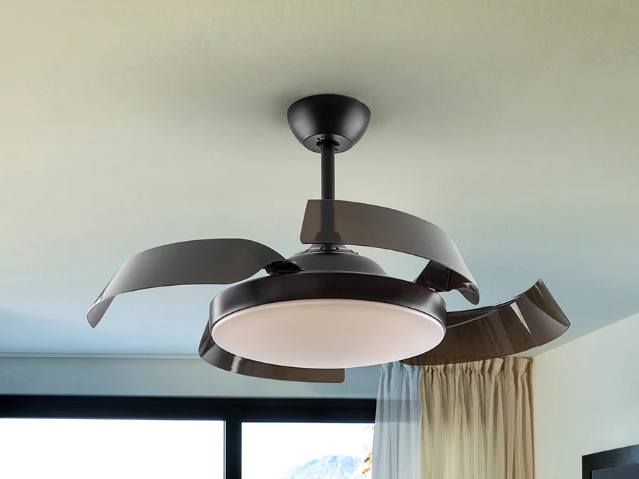 Enzo Ceiling fans Ø 100 to 120 cm- Black/ White - Image 6