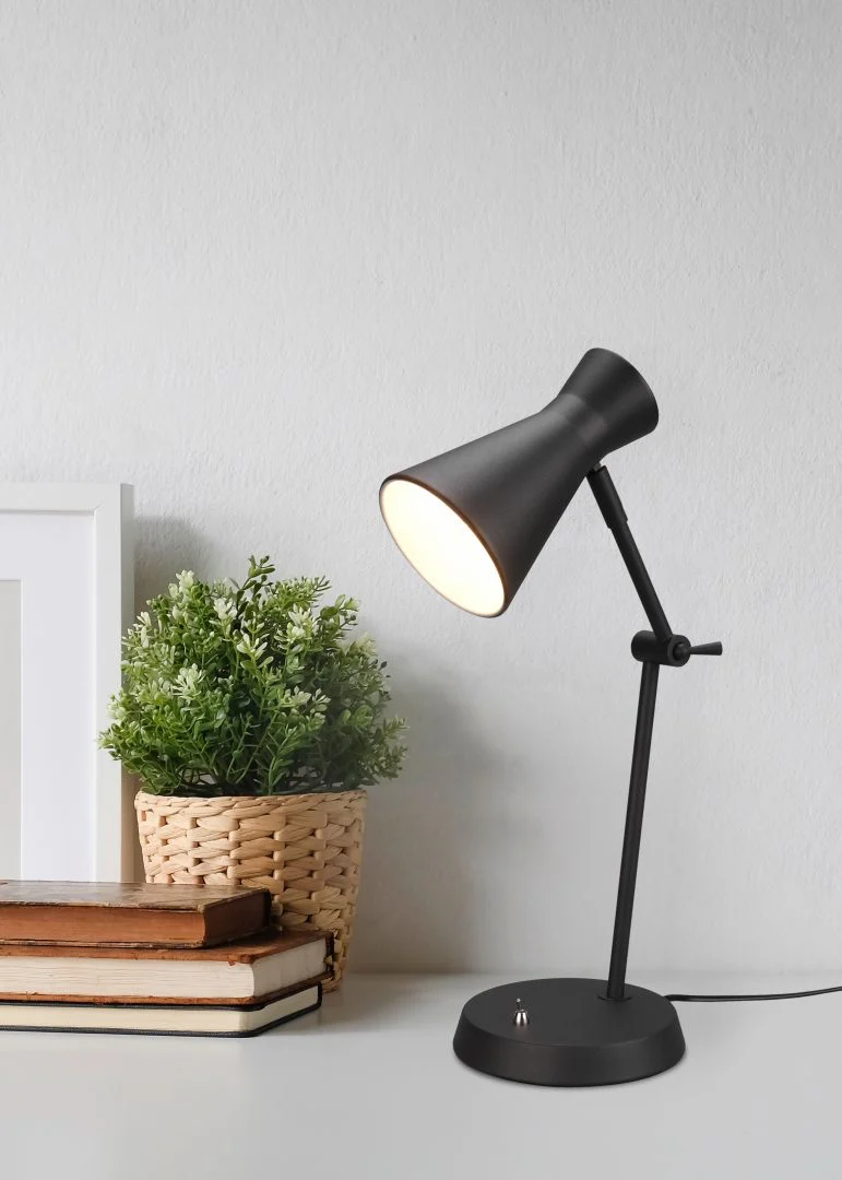 Enzo Task/Reading Table Lamp - Black - Image 6