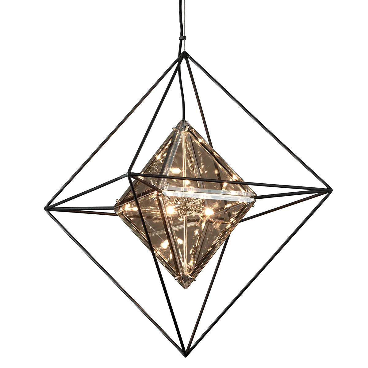 Epic 4/6/8Lt Pendant - Forged Iron & Topaz - Image 3