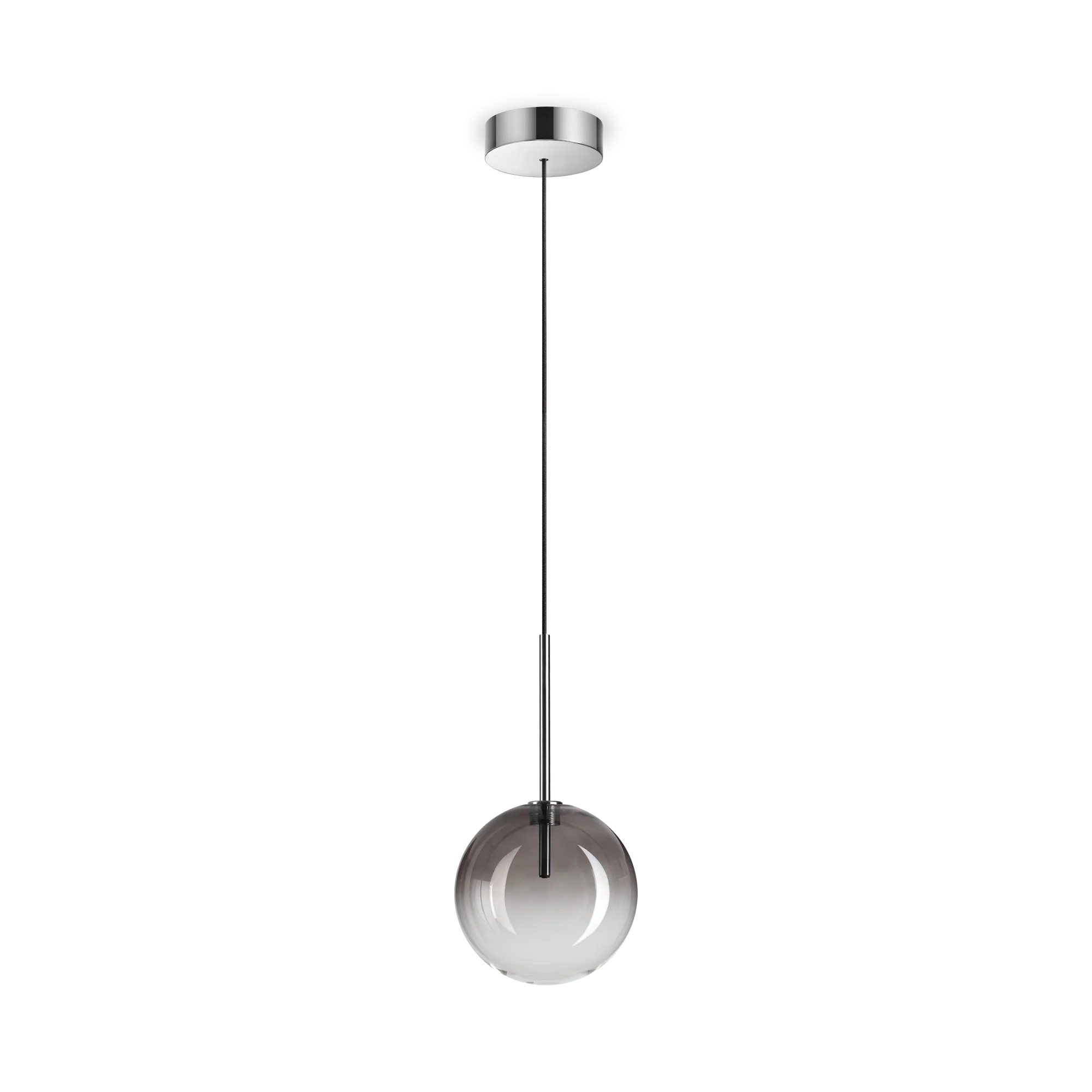 Equinoxe 1Lt Single Pendant  - Antique Brass/Chrome - Image 2