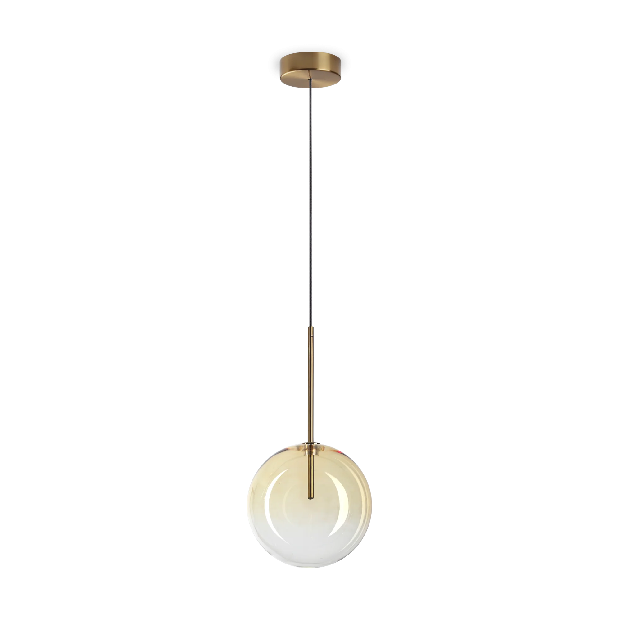 Equinoxe 1Lt Single Pendant  - Antique Brass/Chrome - Image 3