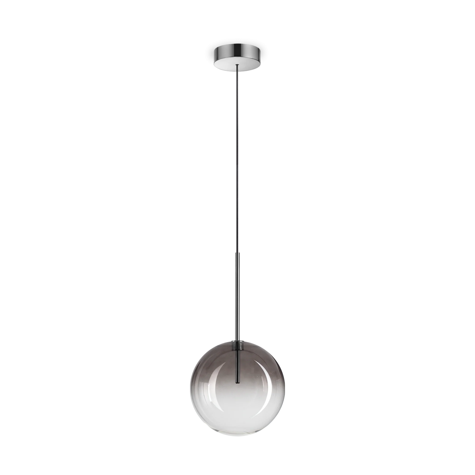 Equinoxe 1Lt Single Pendant  - Antique Brass/Chrome - Image 4