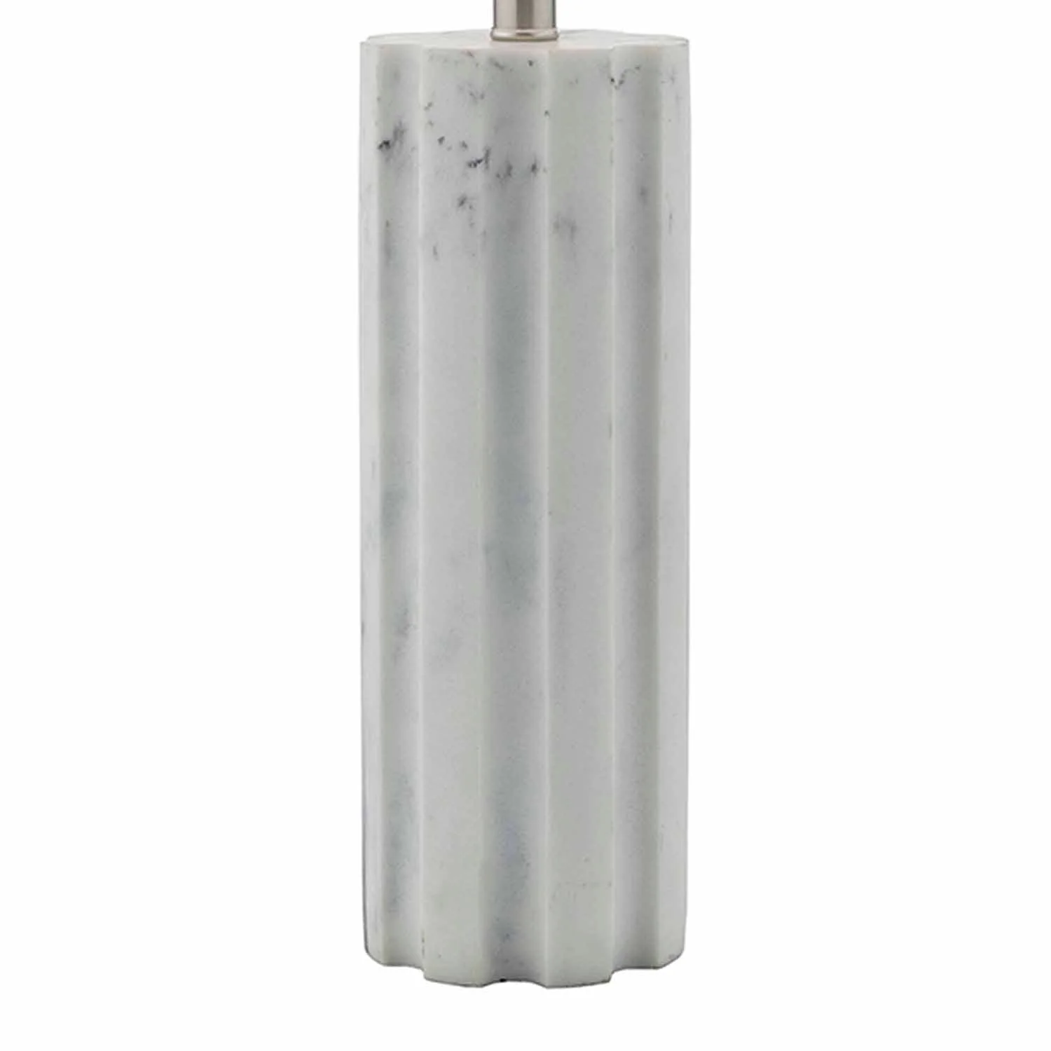 Erebus Table Lamp Marble Effect With Shade E27 - Image 3