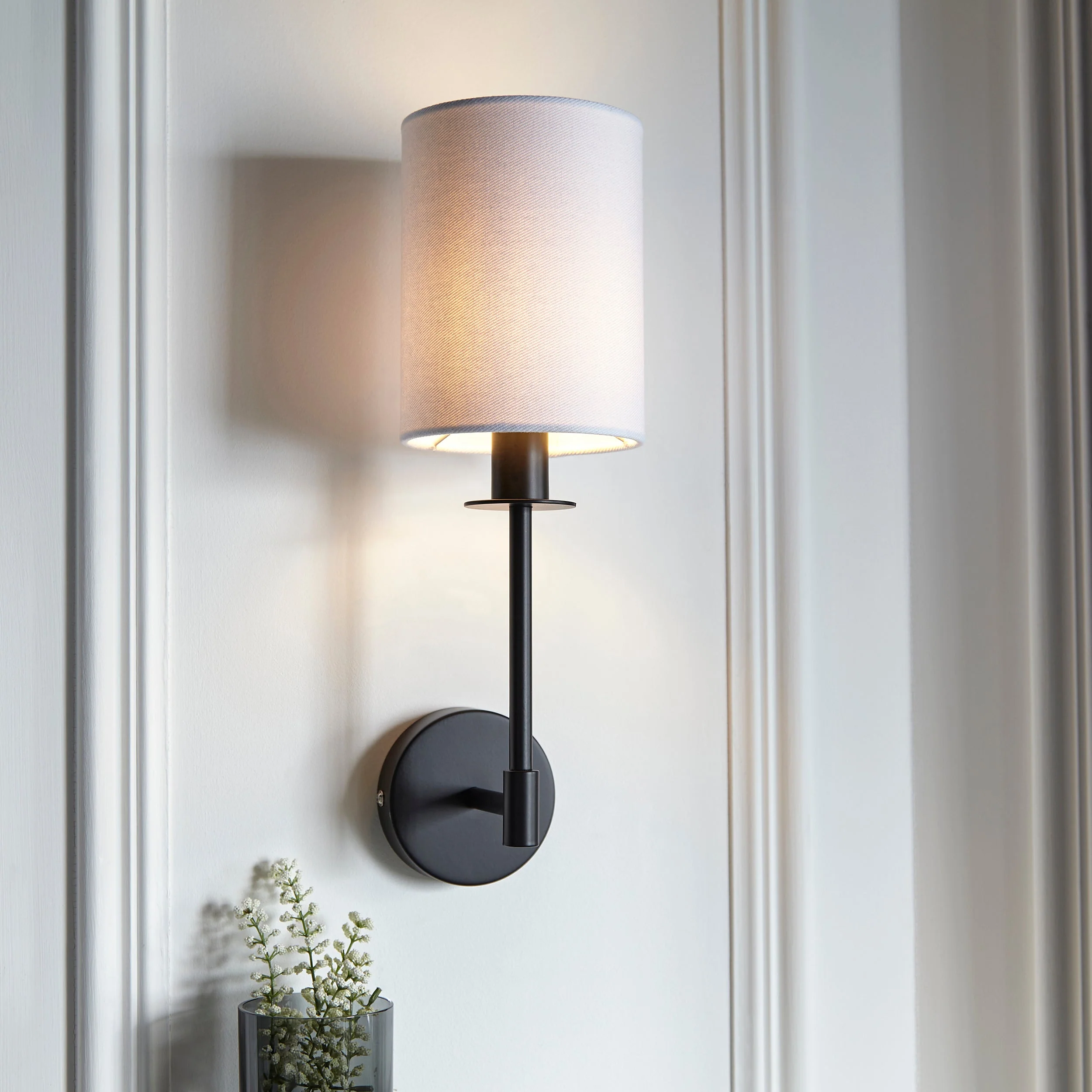 Erica Wall Light - Bright Nickel / Satin Brass / Matt Black - Image 3