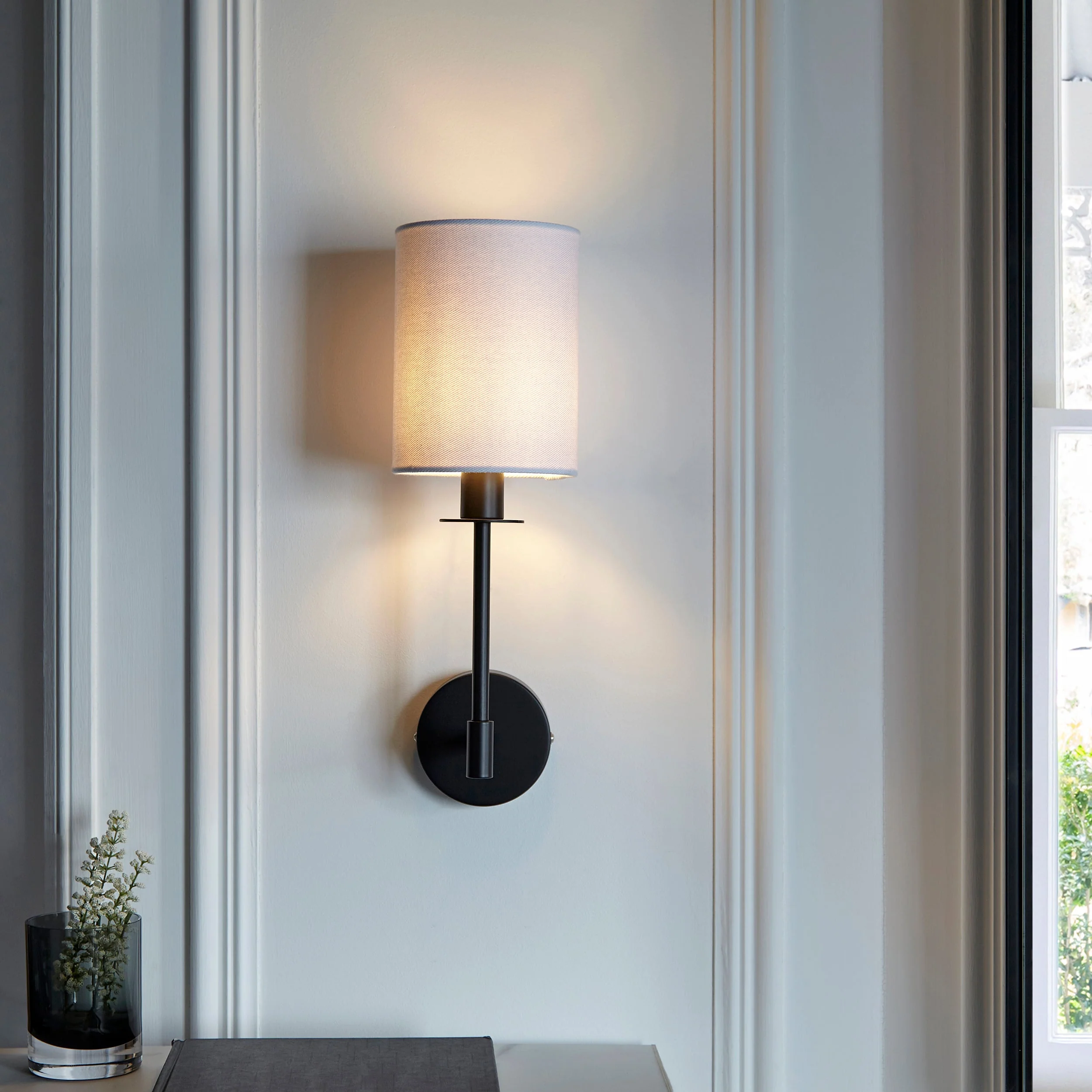 Erica Wall Light - Bright Nickel / Satin Brass / Matt Black - Image 5
