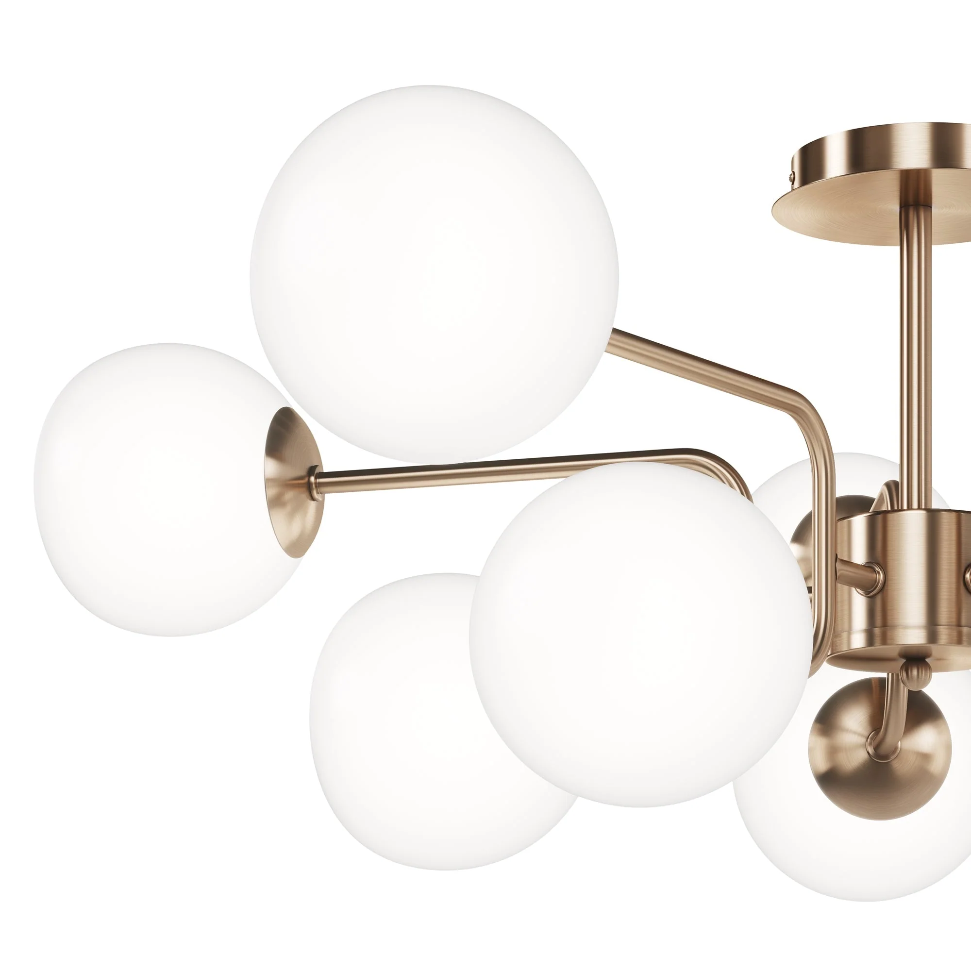 Erich 10lt Semi Flush Ceiling Light - Image 3