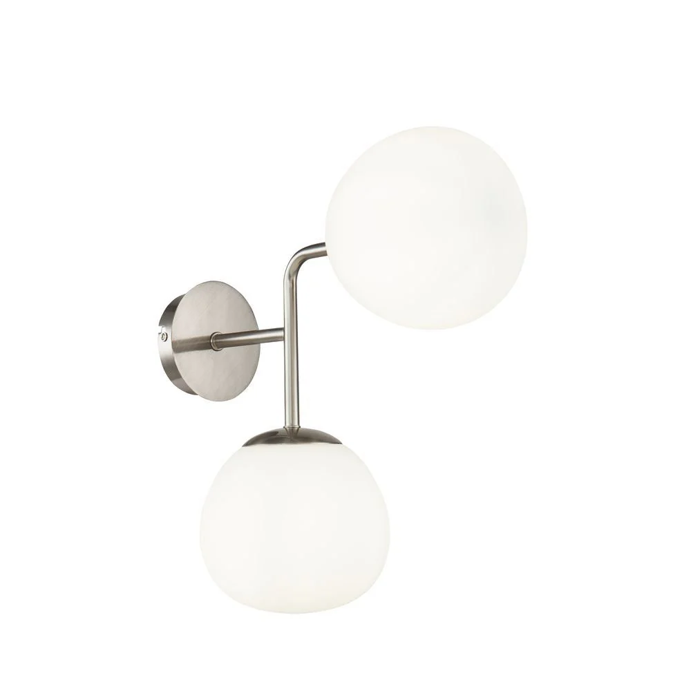 Erich 2Lt Wall Lamp - Brass / Nickel - Image 5