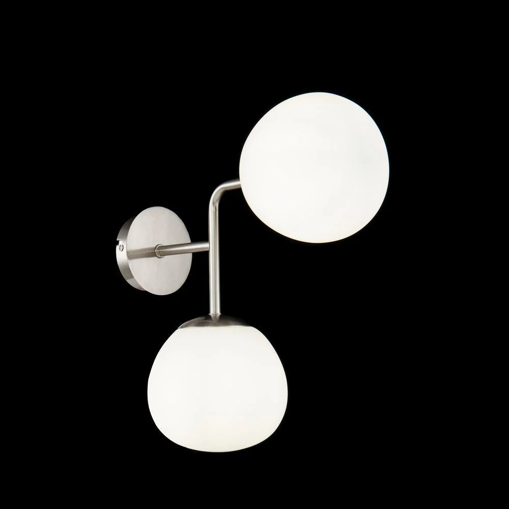 Erich 2Lt Wall Lamp - Brass / Nickel - Image 6