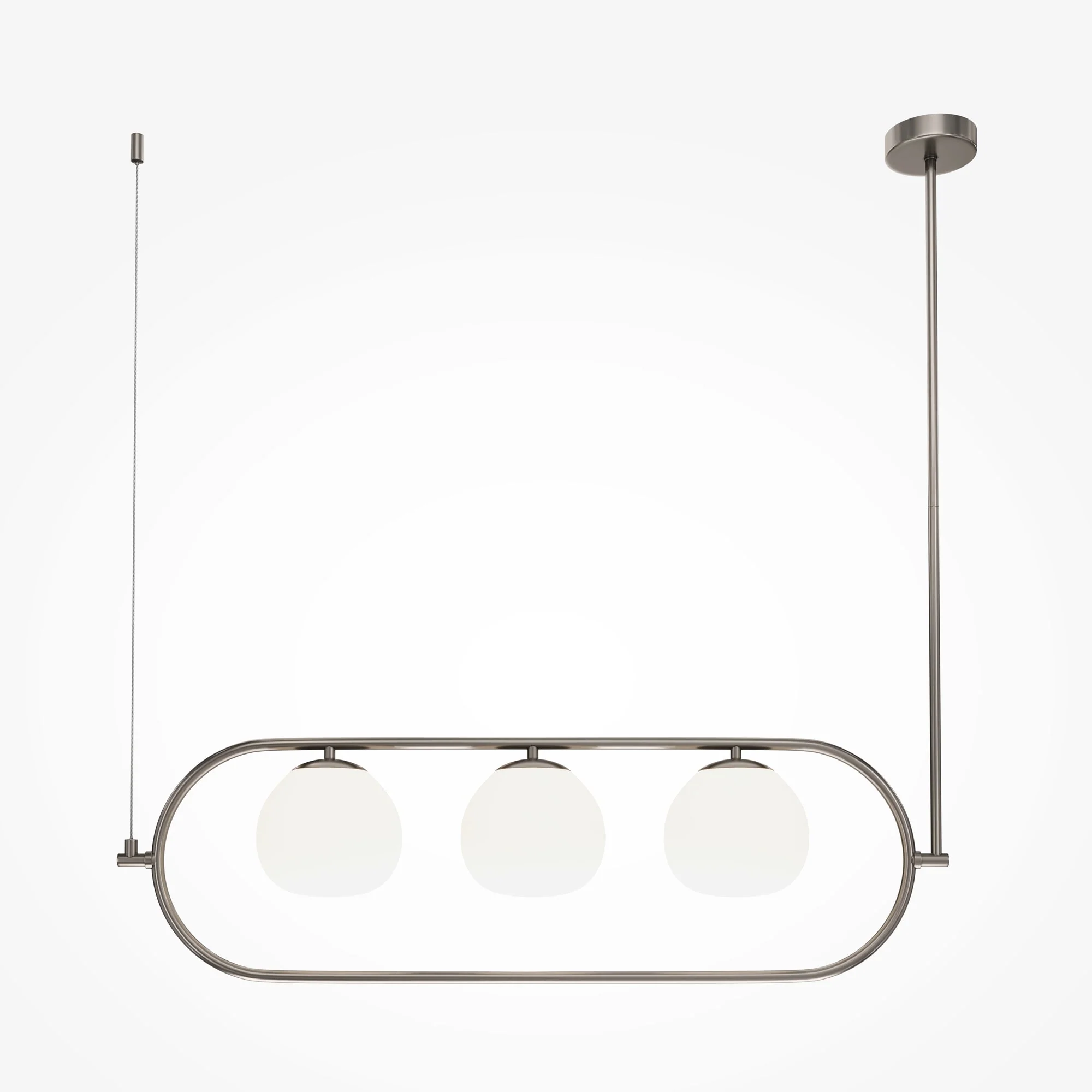 Erich 3Lt Kitchen Table Island Light - Brass/Nickel Finish - Image 12