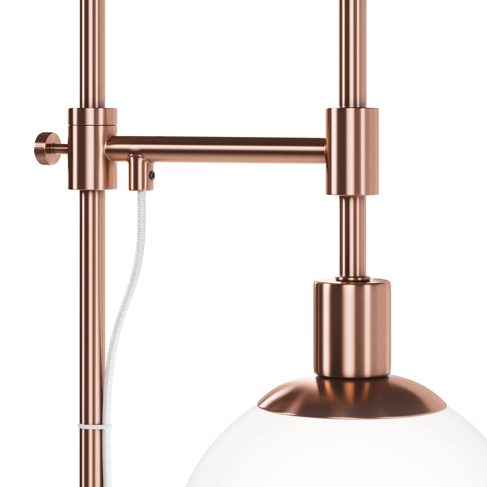 Erich Floor lamp E14 - Brass/Nickel Finish - Image 4