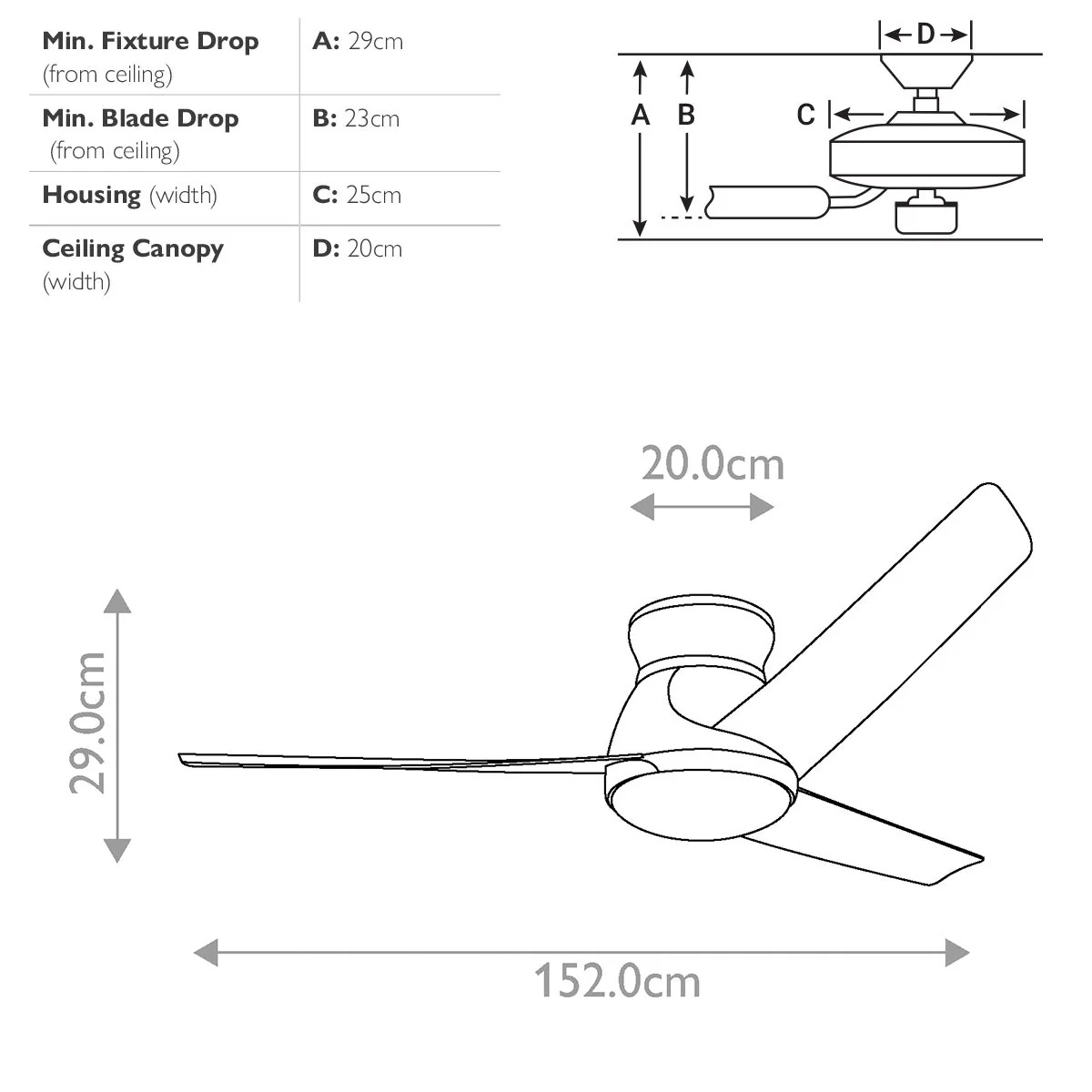 Eris - 60in / 152cm Fan - Brushed Nickel or Walnut - Image 13