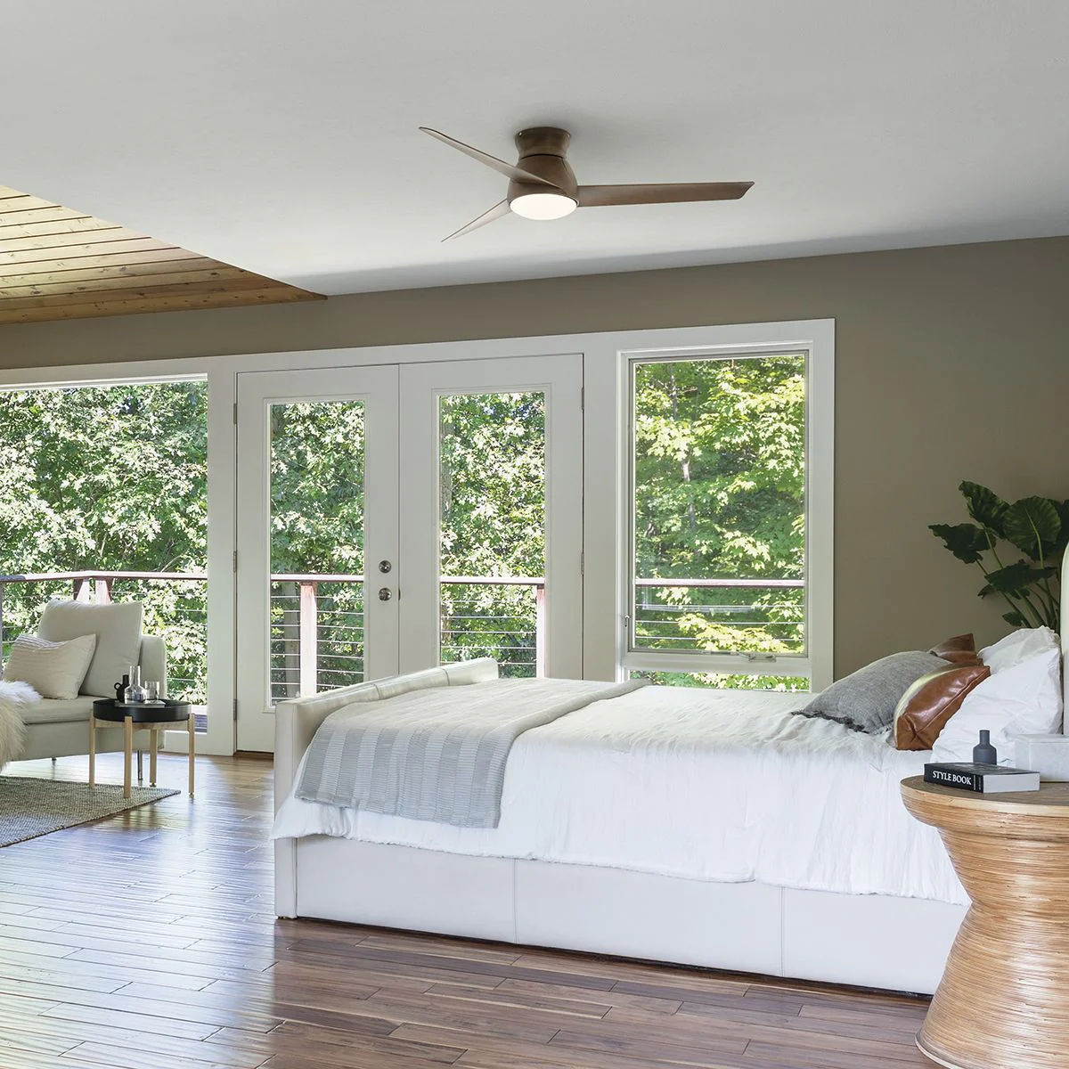 Eris - 60in / 152cm Fan - Brushed Nickel or Walnut - Image 9