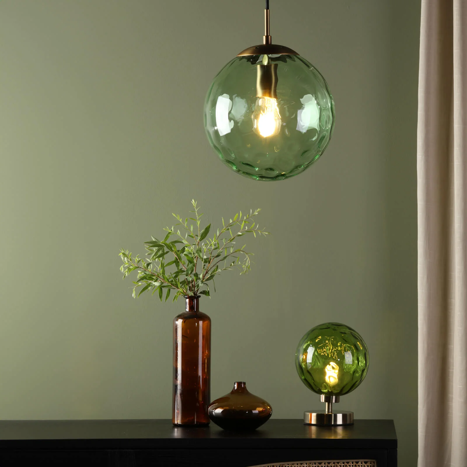 Esben Touch Table Lamp In Various Finishes G9 - Image 12