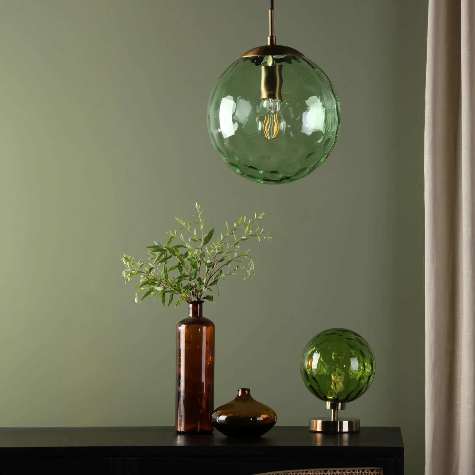 Esben Touch Table Lamp In Various Finishes G9 - Image 13