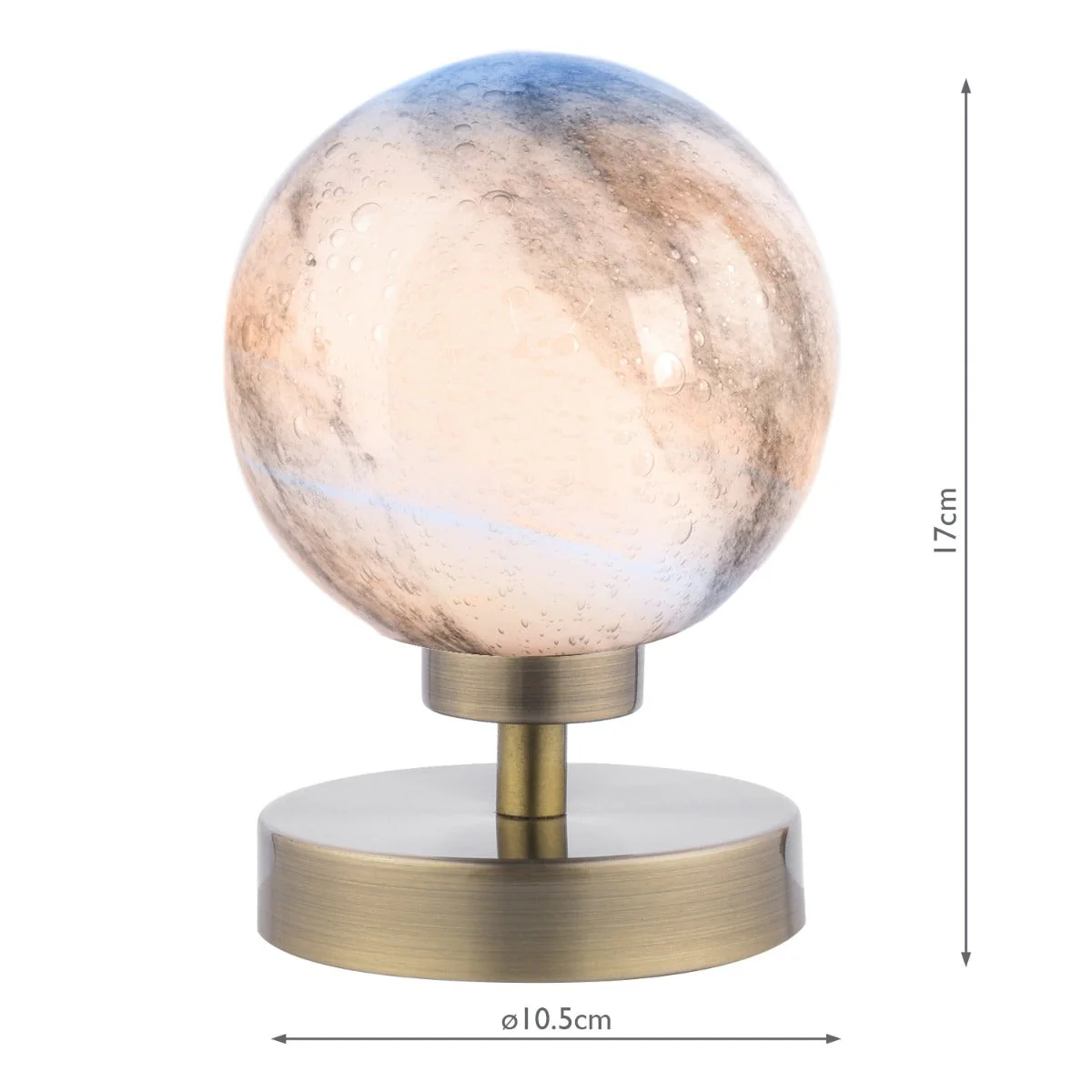 Esben Touch Table Lamp In Various Finishes G9 - Image 54