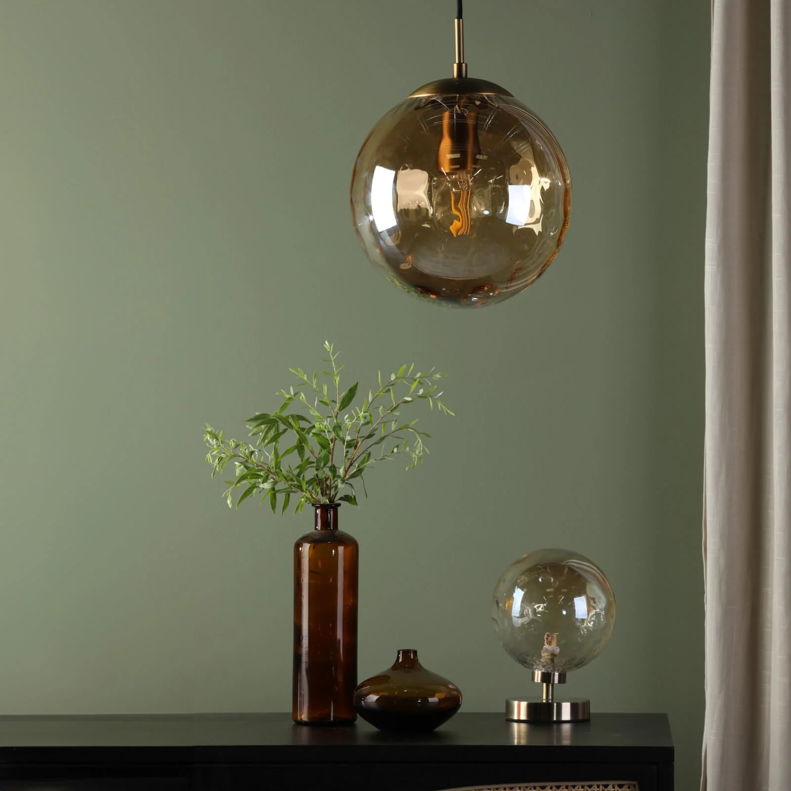 Esben Touch Table Lamp In Various Finishes G9 - Image 7