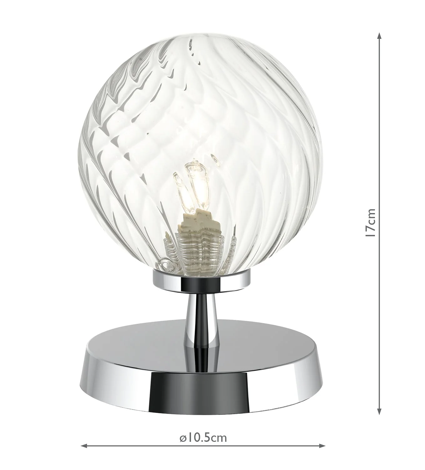 Esben Touch Table Lamp In Various Finishes G9 - Image 78
