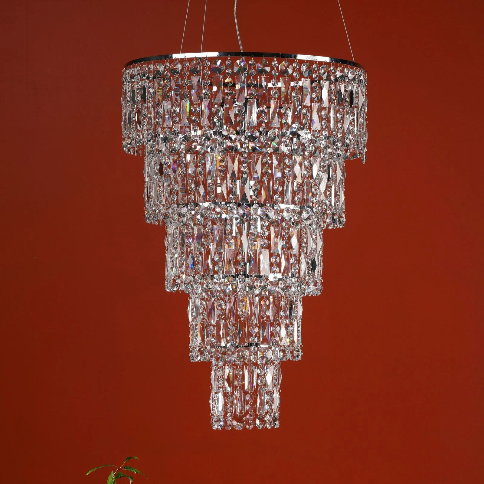 Escala 6 Light Round Crystal Pendant - Image 6