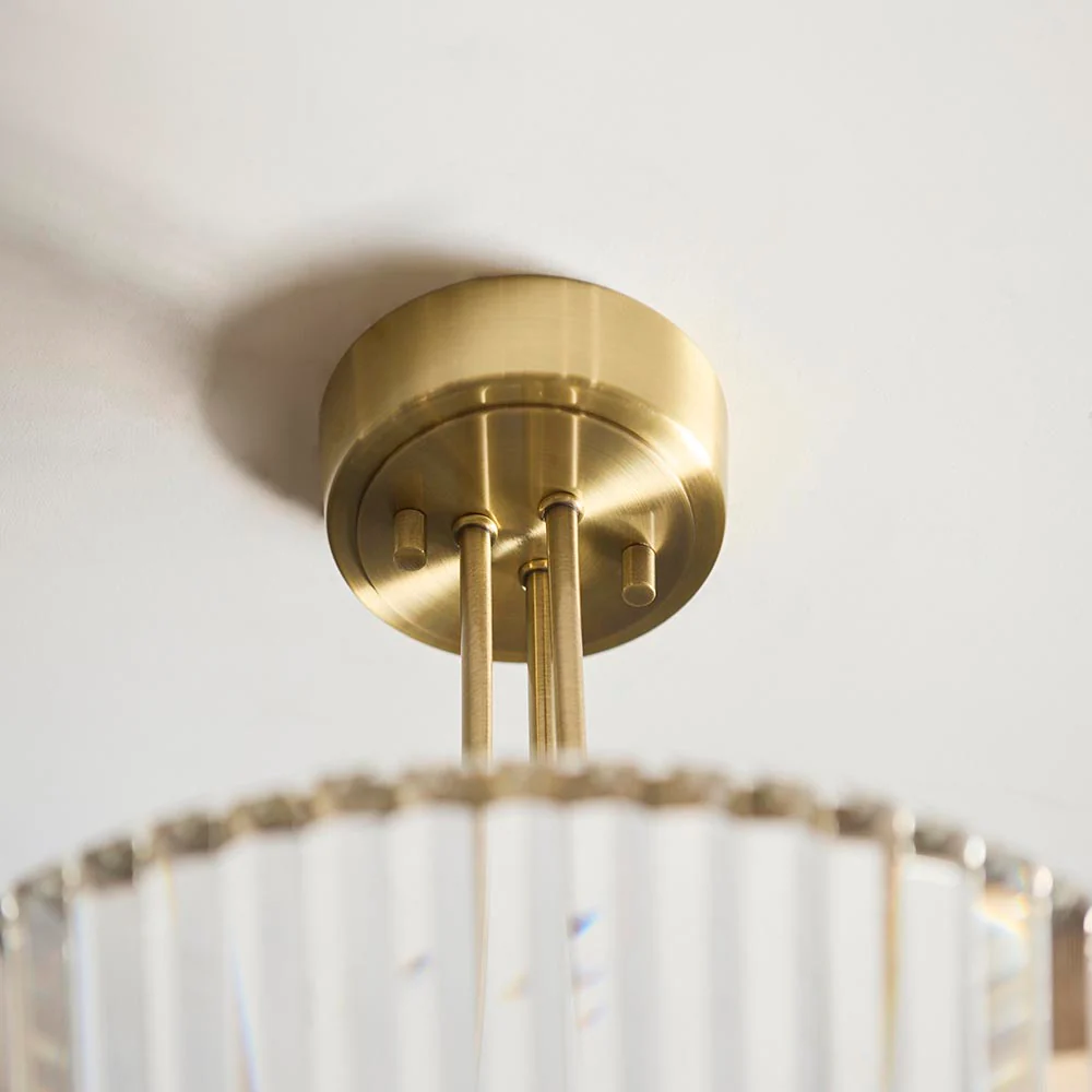 Escaly 3lt Semi Flush Ceiling Light - Image 3