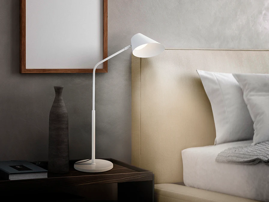 Esino Table Lamp- Black/White - Image 4