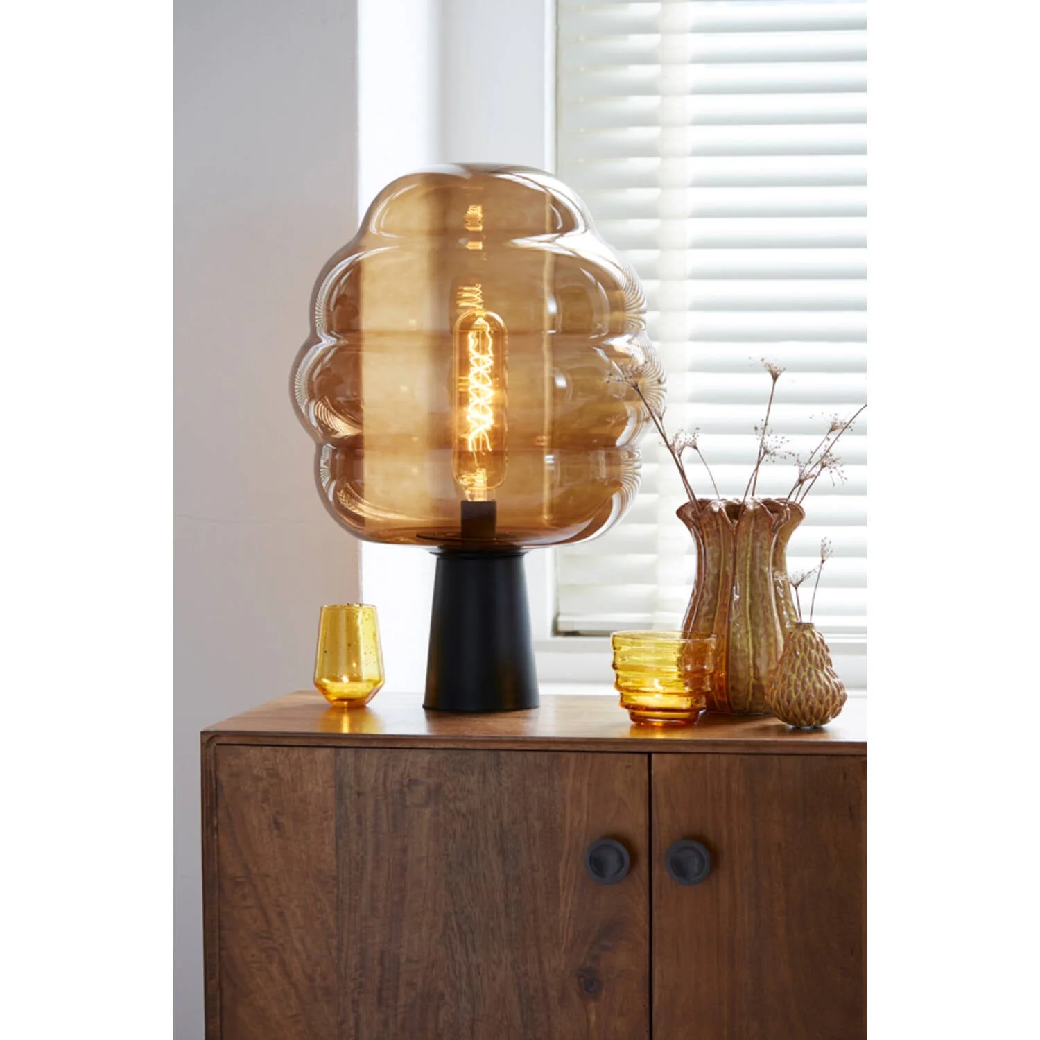 Espita Small/Large Cabinet - Oil BrownWood Finish - Image 10
