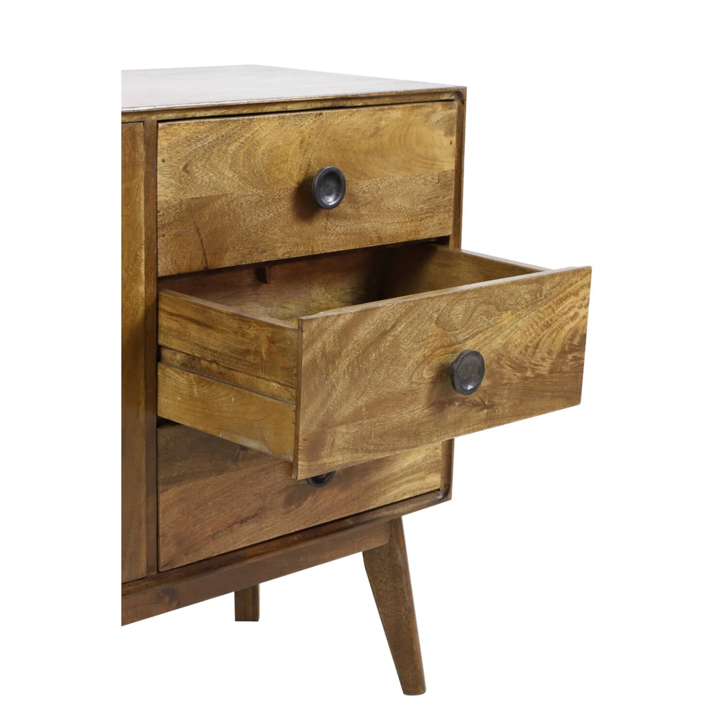 Espita Small/Large Cabinet - Oil BrownWood Finish - Image 9