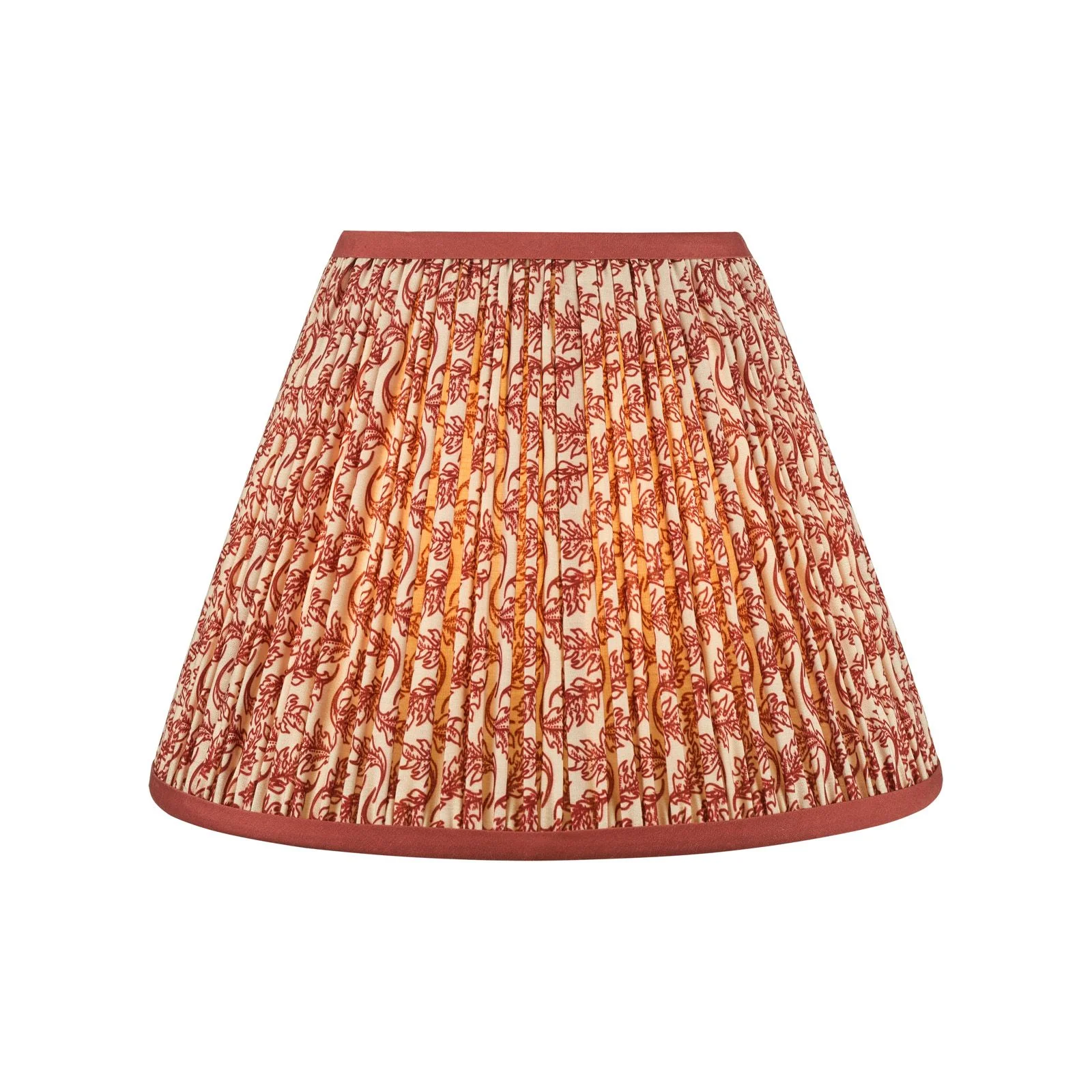Esther Cotton Empire Shade-Red/ Green w  Various Sizes Shades - Image 13