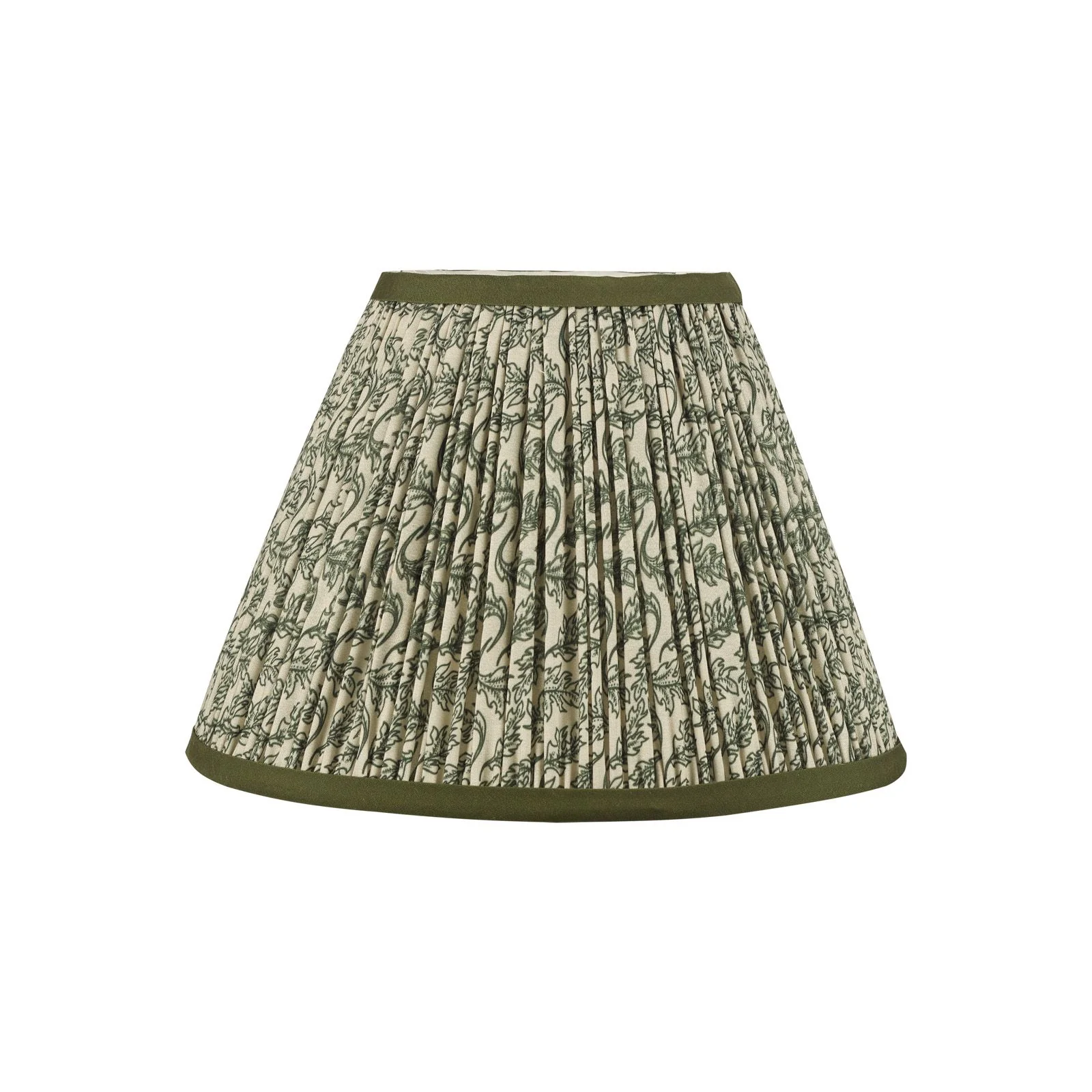 Esther Cotton Empire Shade-Red/ Green w  Various Sizes Shades - Image 2