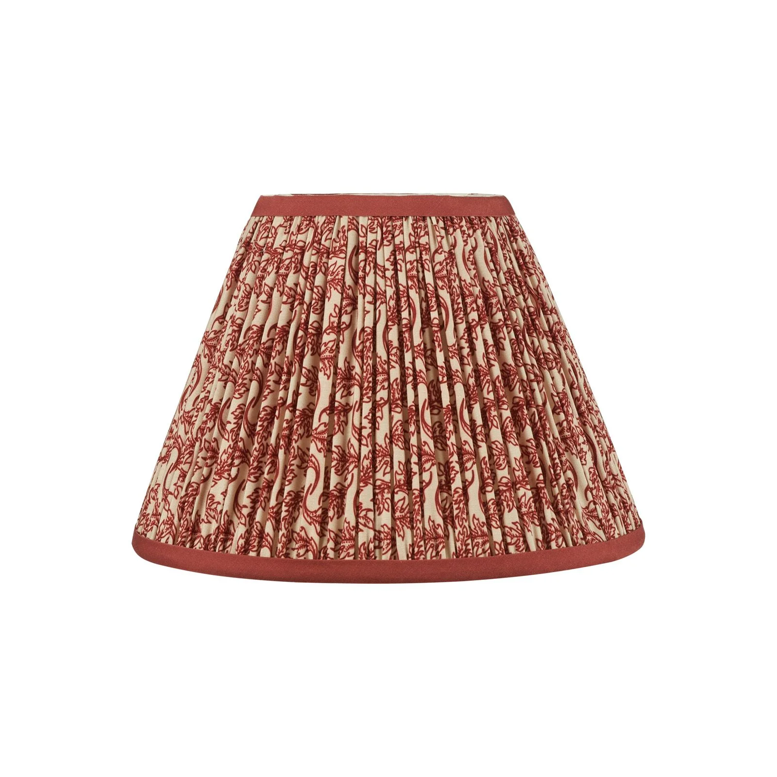 Esther Cotton Empire Shade-Red/ Green w  Various Sizes Shades - Image 6