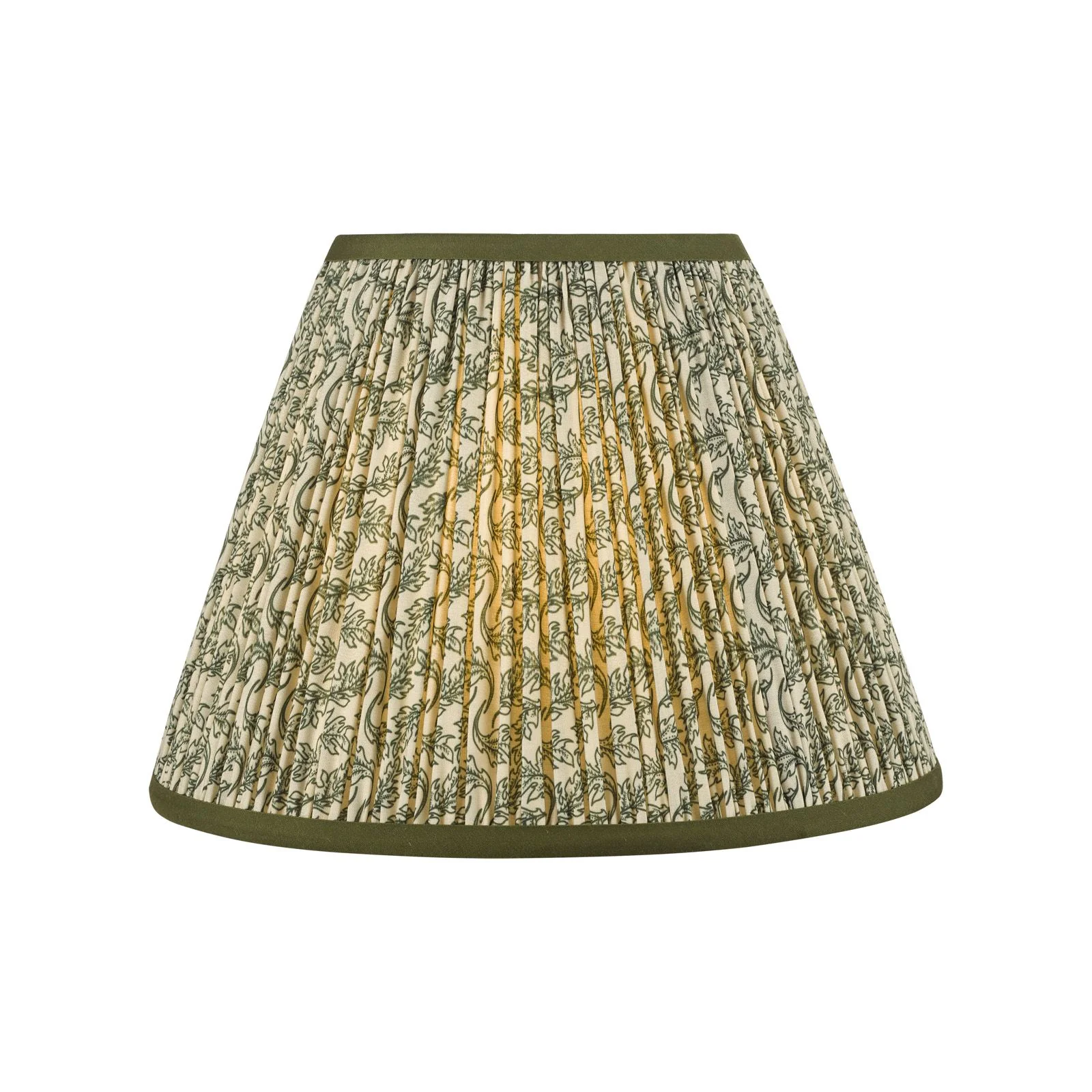Esther Cotton Empire Shade-Red/ Green w  Various Sizes Shades - Image 9