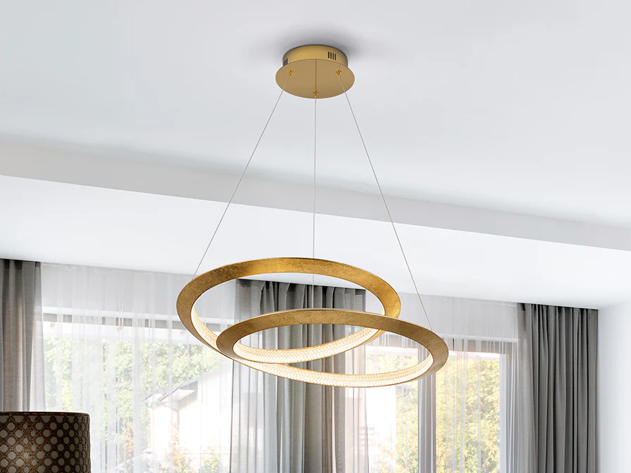 Eternity LED Ceiling Light - Gold Leaf - Image 4
