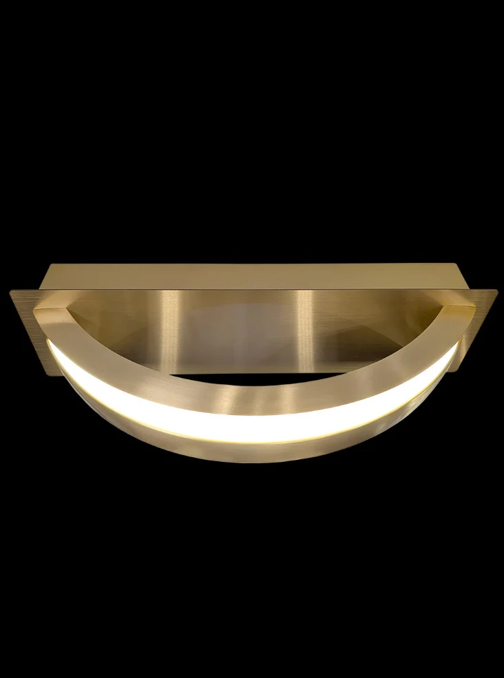 Estevan Satin Brass LED Wall Light - Image 5