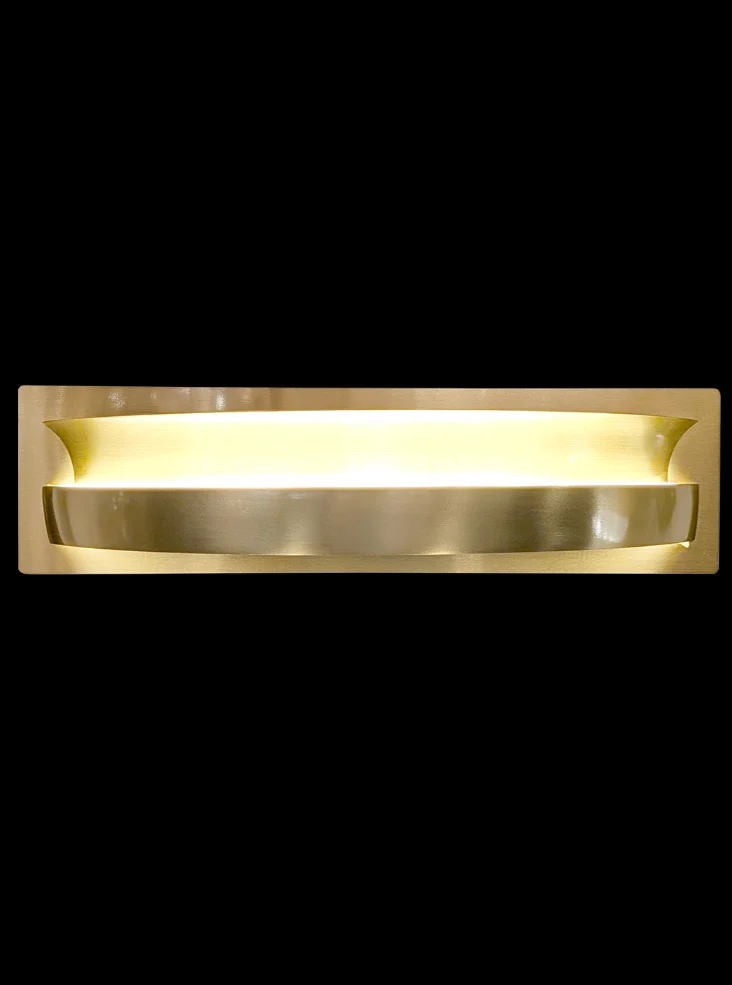 Estevan Satin Brass LED Wall Light - Image 6