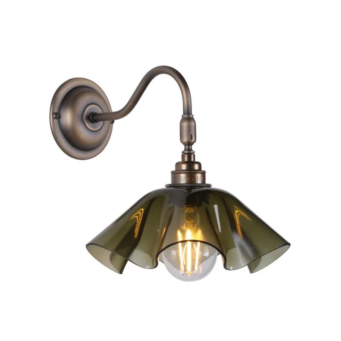 Ethel Glass Wall Light- Various Finishes - Image 10